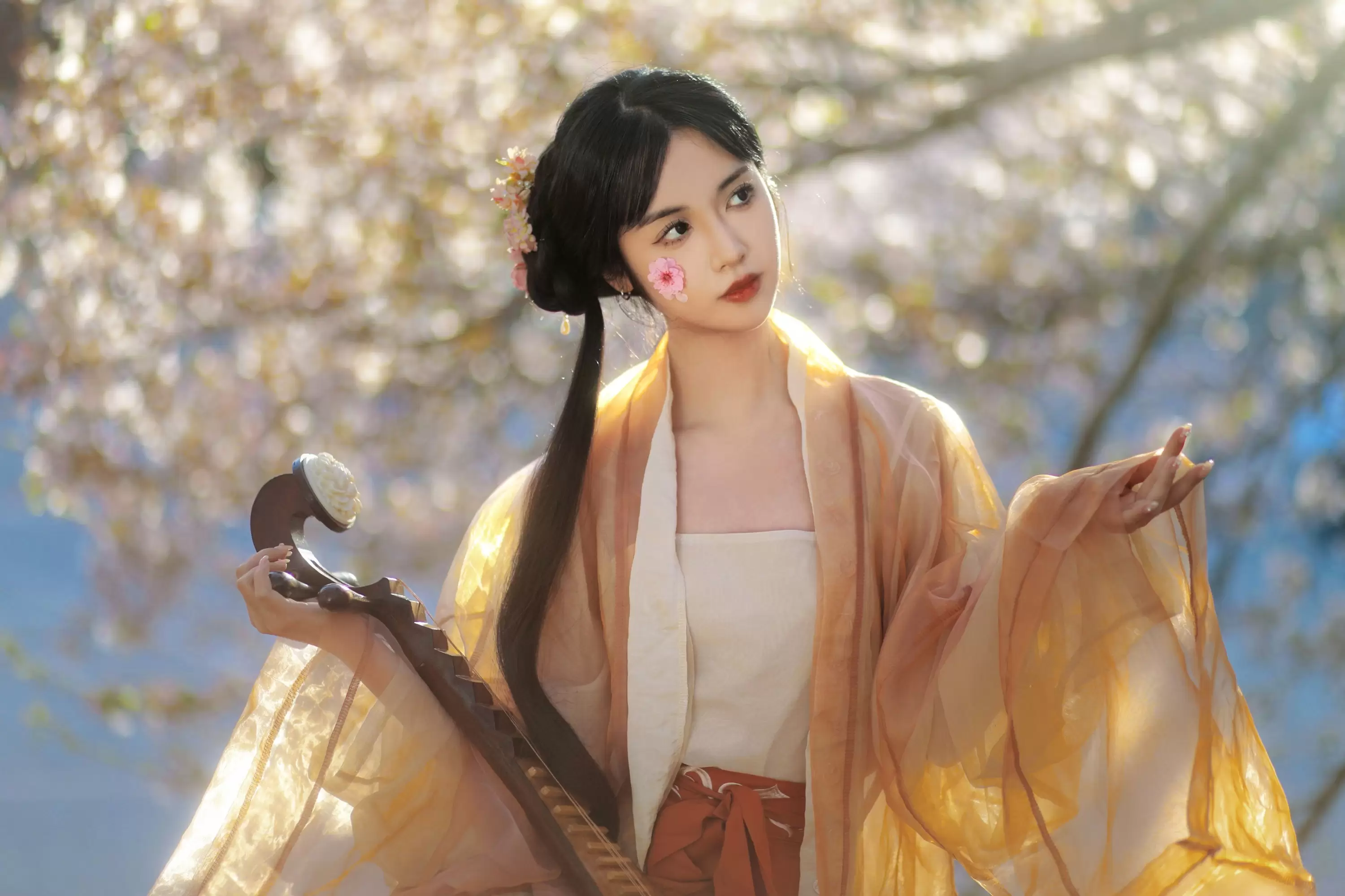 淺櫻桃奈 – 《琵琶女》[29P] - 秀人网免费无水印在线套图写真