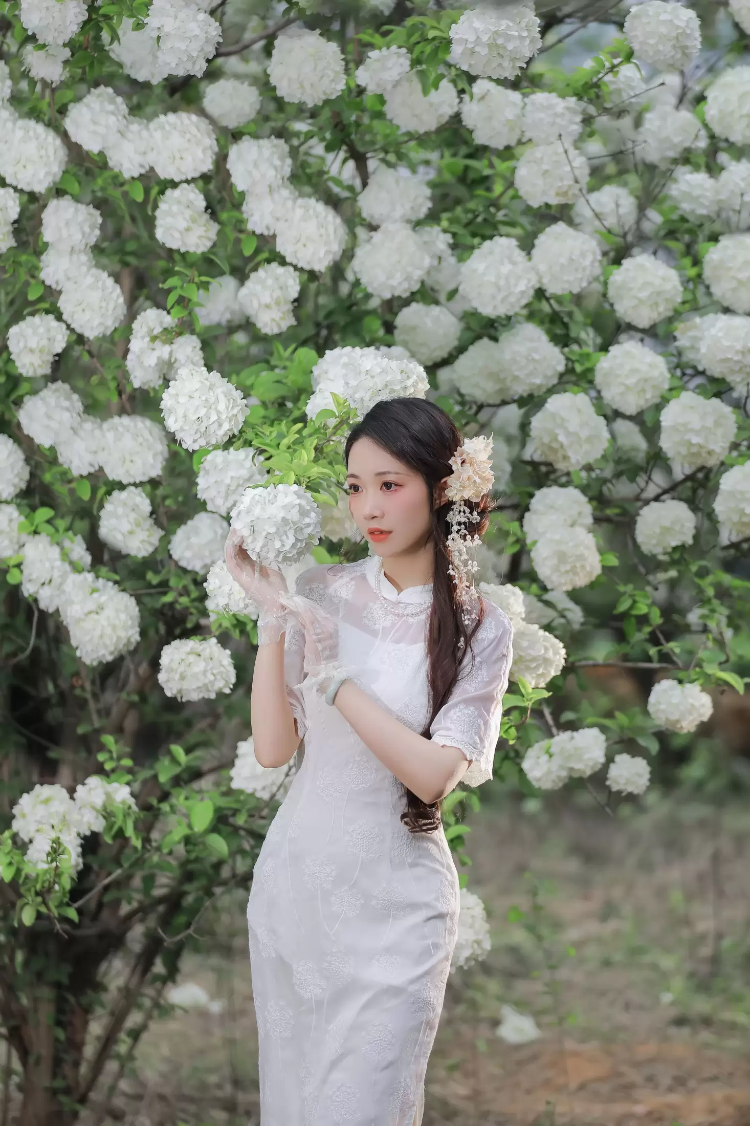 化妆师-甜 – 《春日物语》[14P] - 秀人网免费无水印在线套图写真