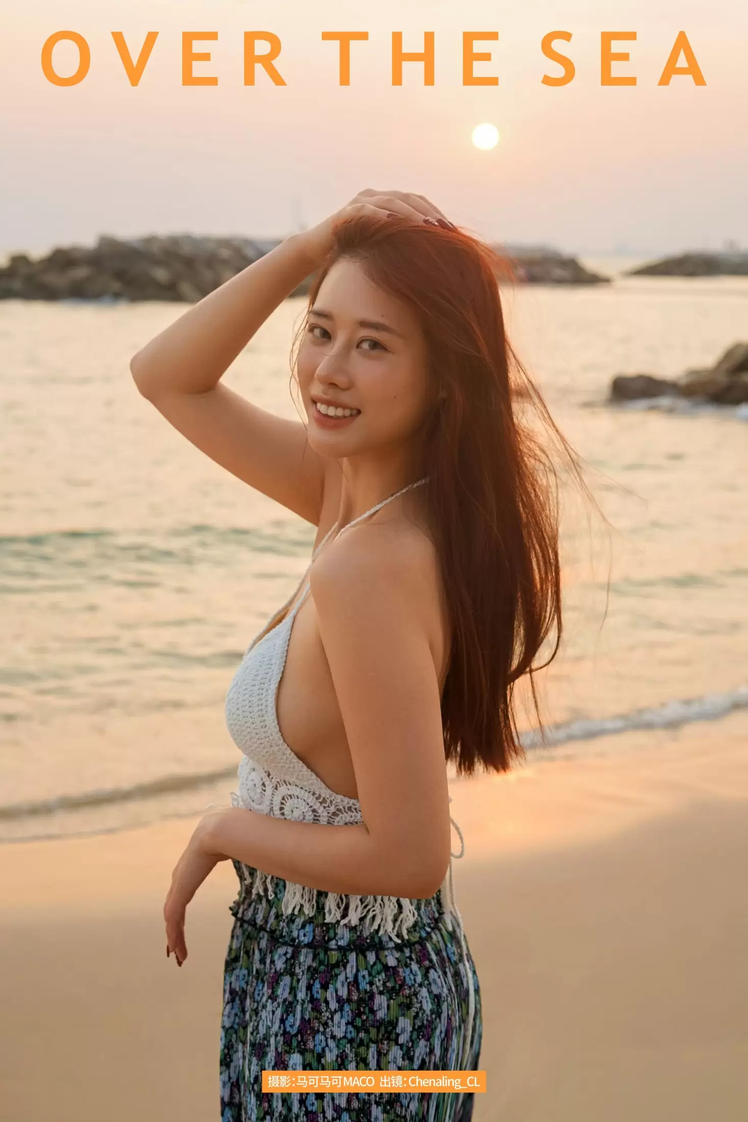 Chenaling_CL – 《OVER THE SEA》[26P] - 秀人网免费无水印在线套图写真