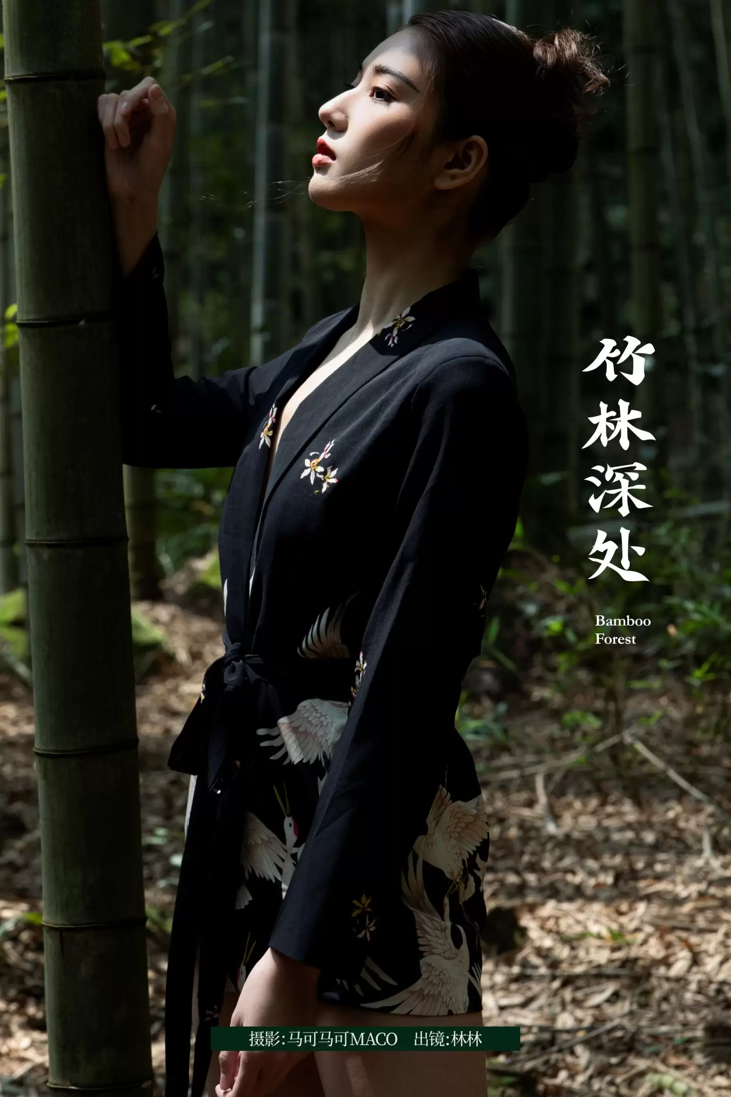 林猫儿 – 《竹林深处》[30P] - 秀人网免费无水印在线套图写真