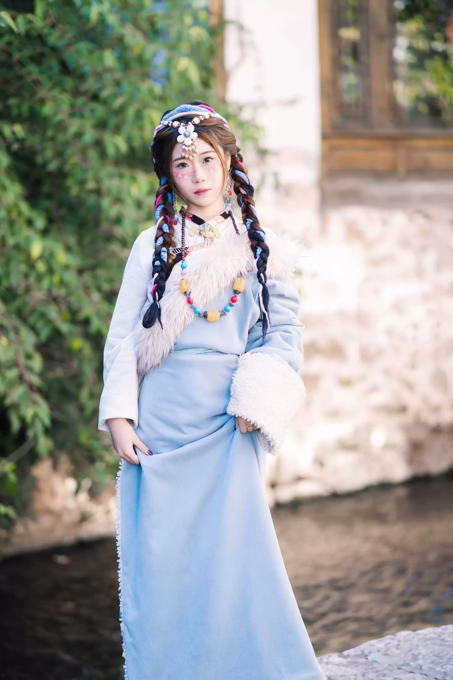 黄颖 – 《雪域公主》[25P] - 秀人网免费无水印在线套图写真