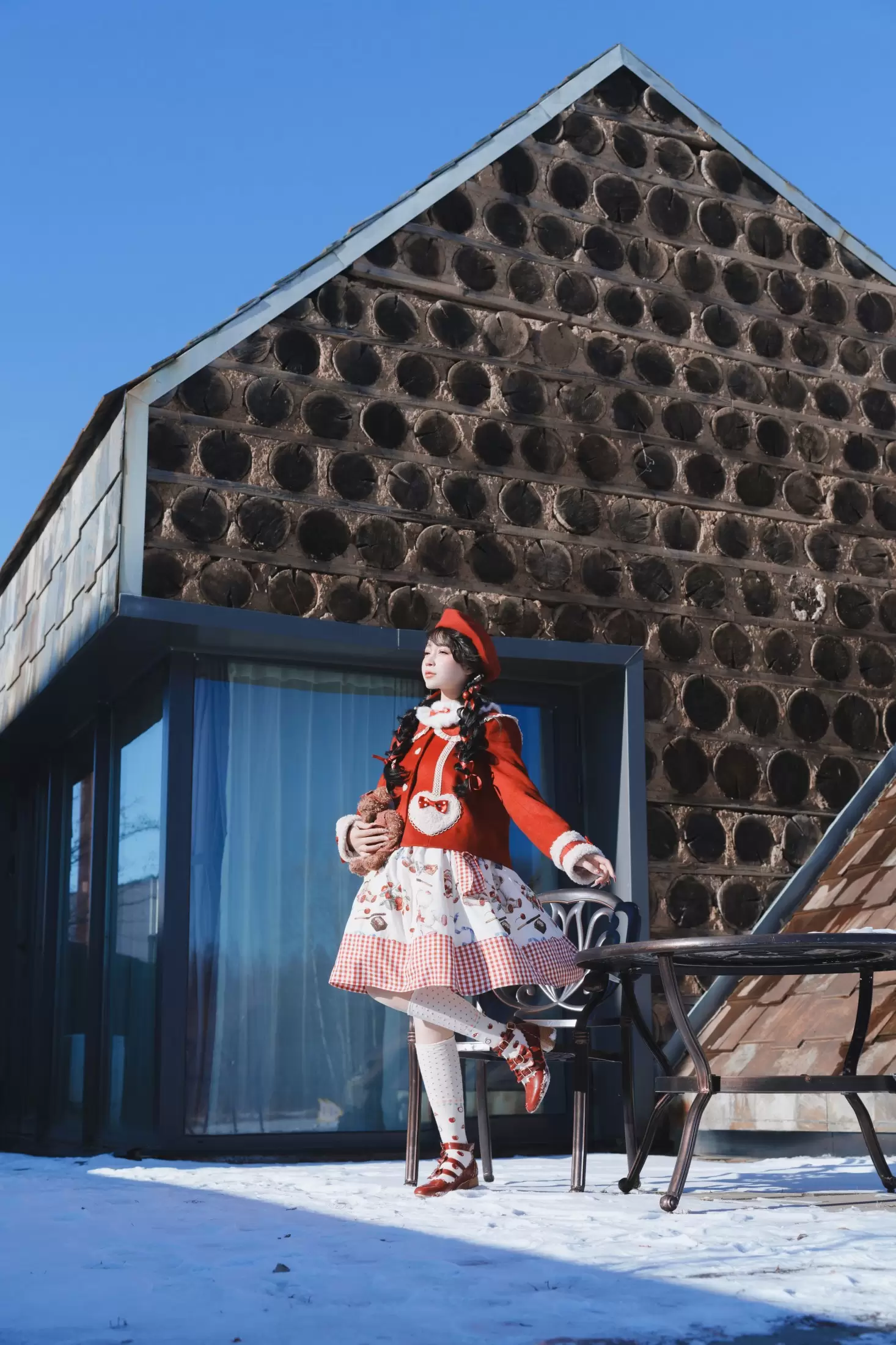 Disexi思宁 – 《雪地里的小红帽》[39P] - 秀人网免费无水印在线套图写真