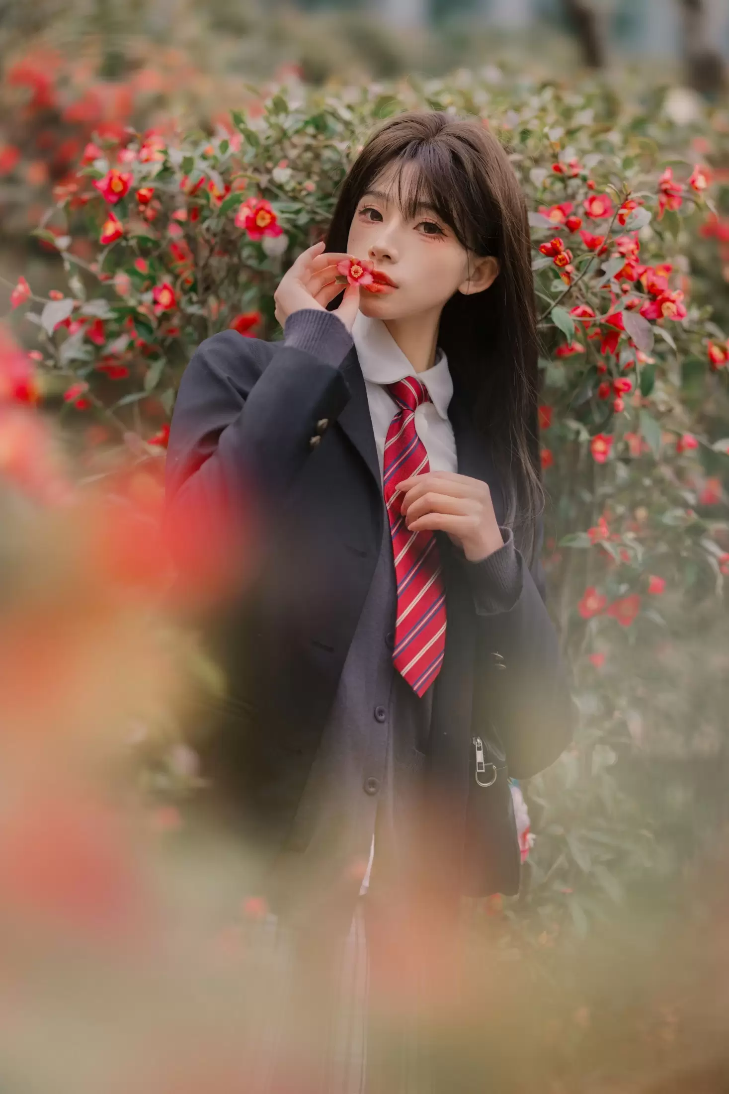 仙女卷 – 《山茶花的秘密》[18P] - 秀人网免费无水印在线套图写真