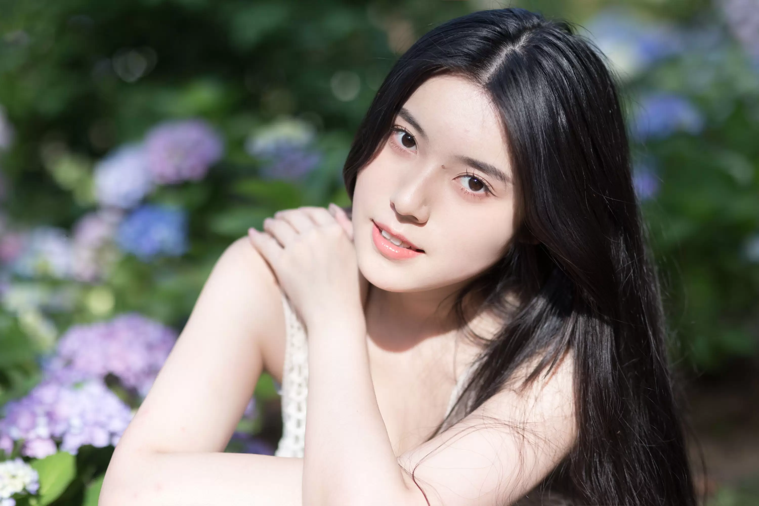 靜鏡婧 – 《四月物语》[21P] - 秀人网免费无水印在线套图写真