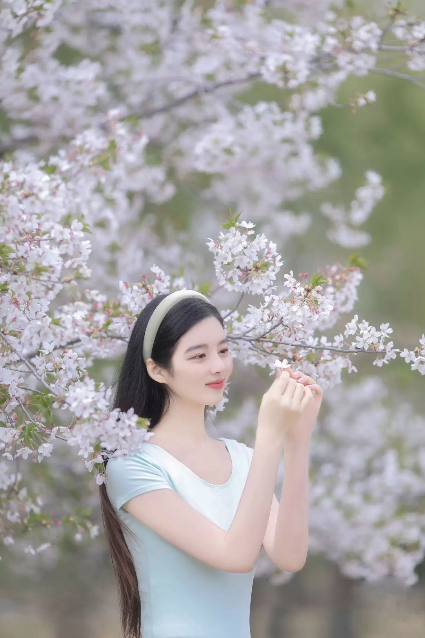 郑楠汐 – 《日漫樱花》[16P] - 秀人网免费无水印在线套图写真