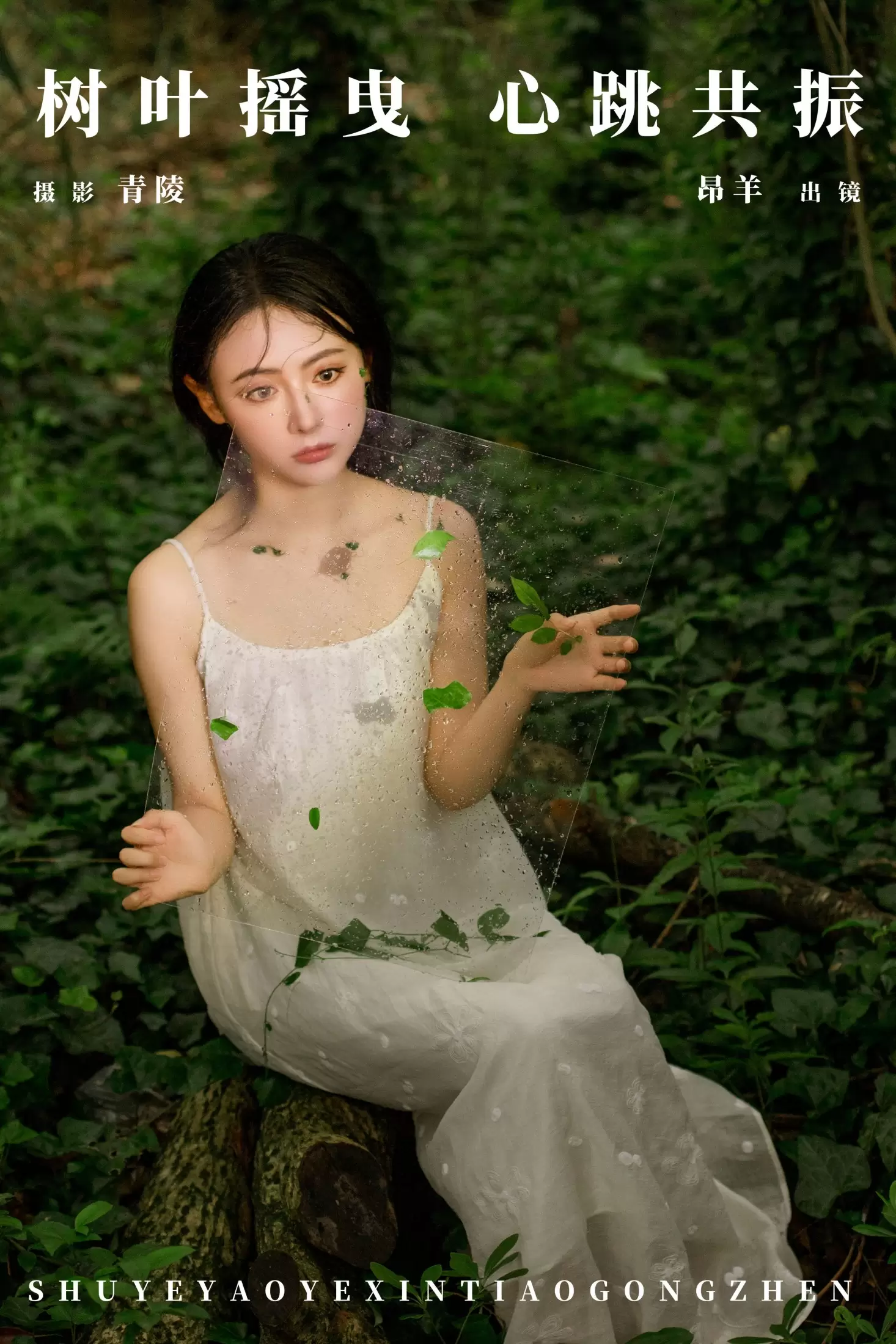 是昂羊呀 – 《树叶摇曳，心跳共振》[25P] - 秀人网免费无水印在线套图写真