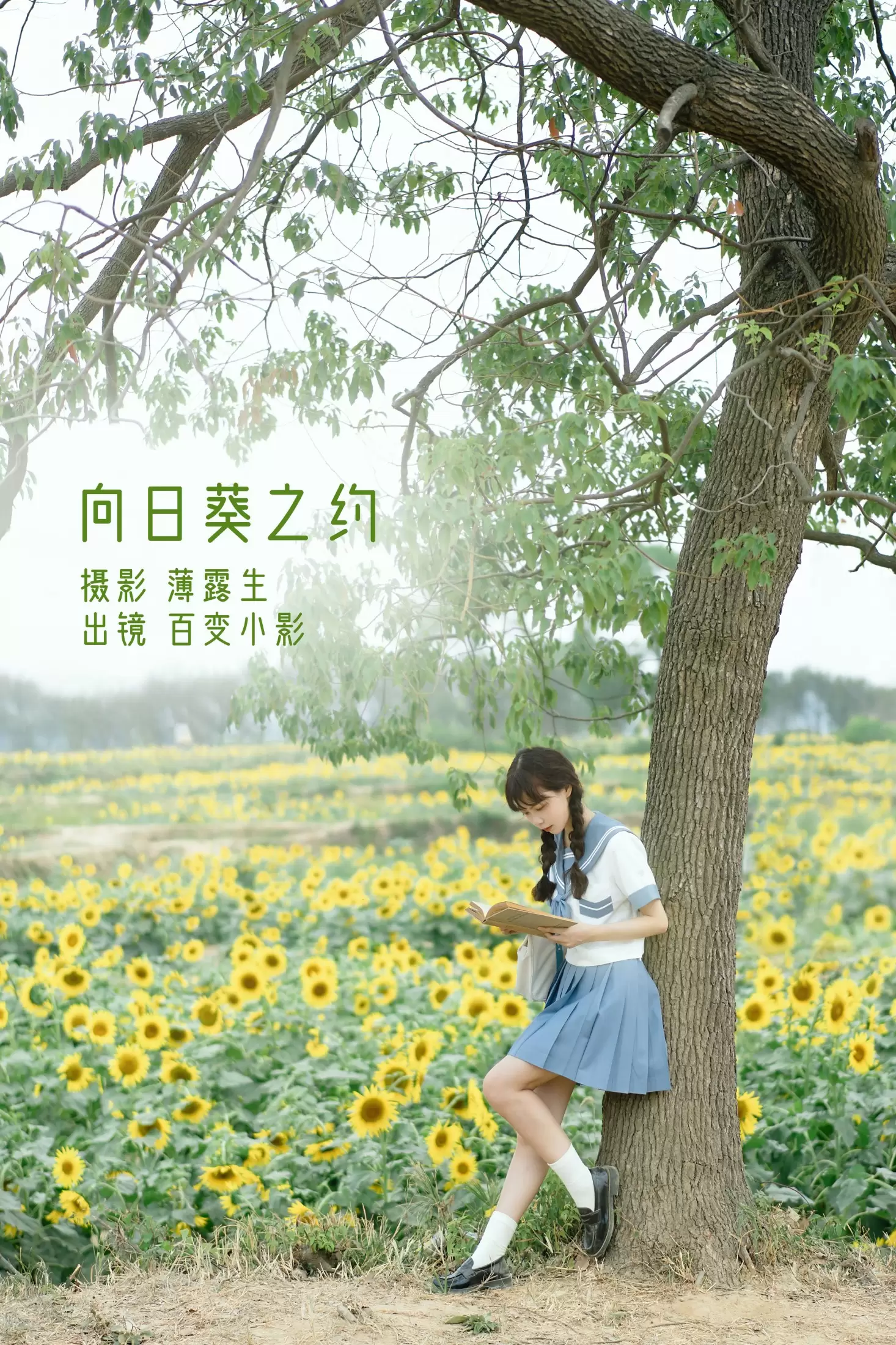 百变小影 – 《向日葵之约》[27P] - 秀人网免费无水印在线套图写真