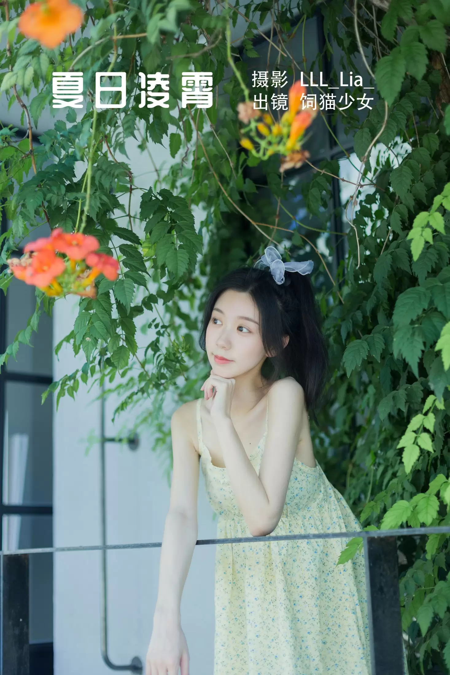 饲猫少女- – 《夏日凌霄》[33P] - 秀人网免费无水印在线套图写真