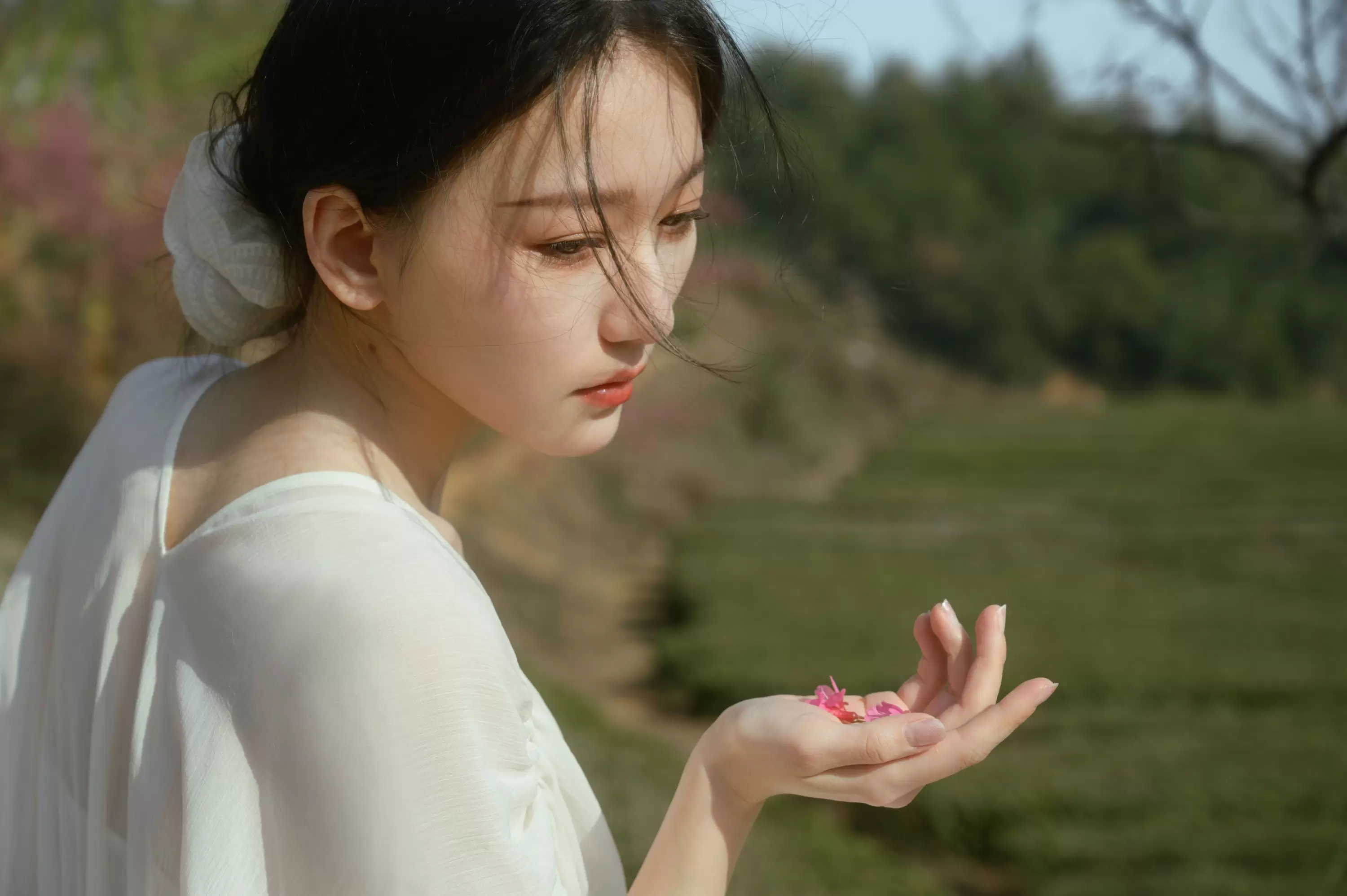 小月 – 《茶与樱》[27P] - 秀人网免费无水印在线套图写真