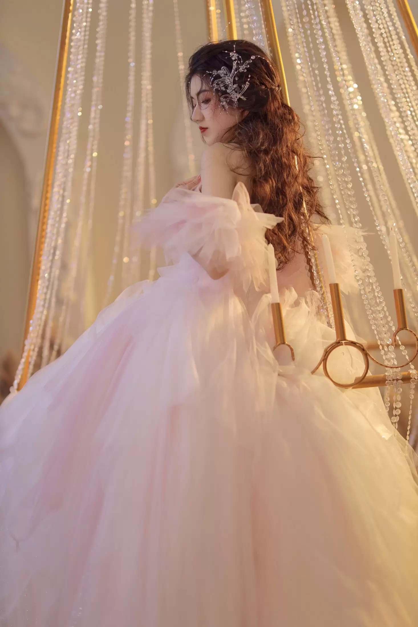 雨涵 – 《粉红云》[21P] - 秀人网免费无水印在线套图写真