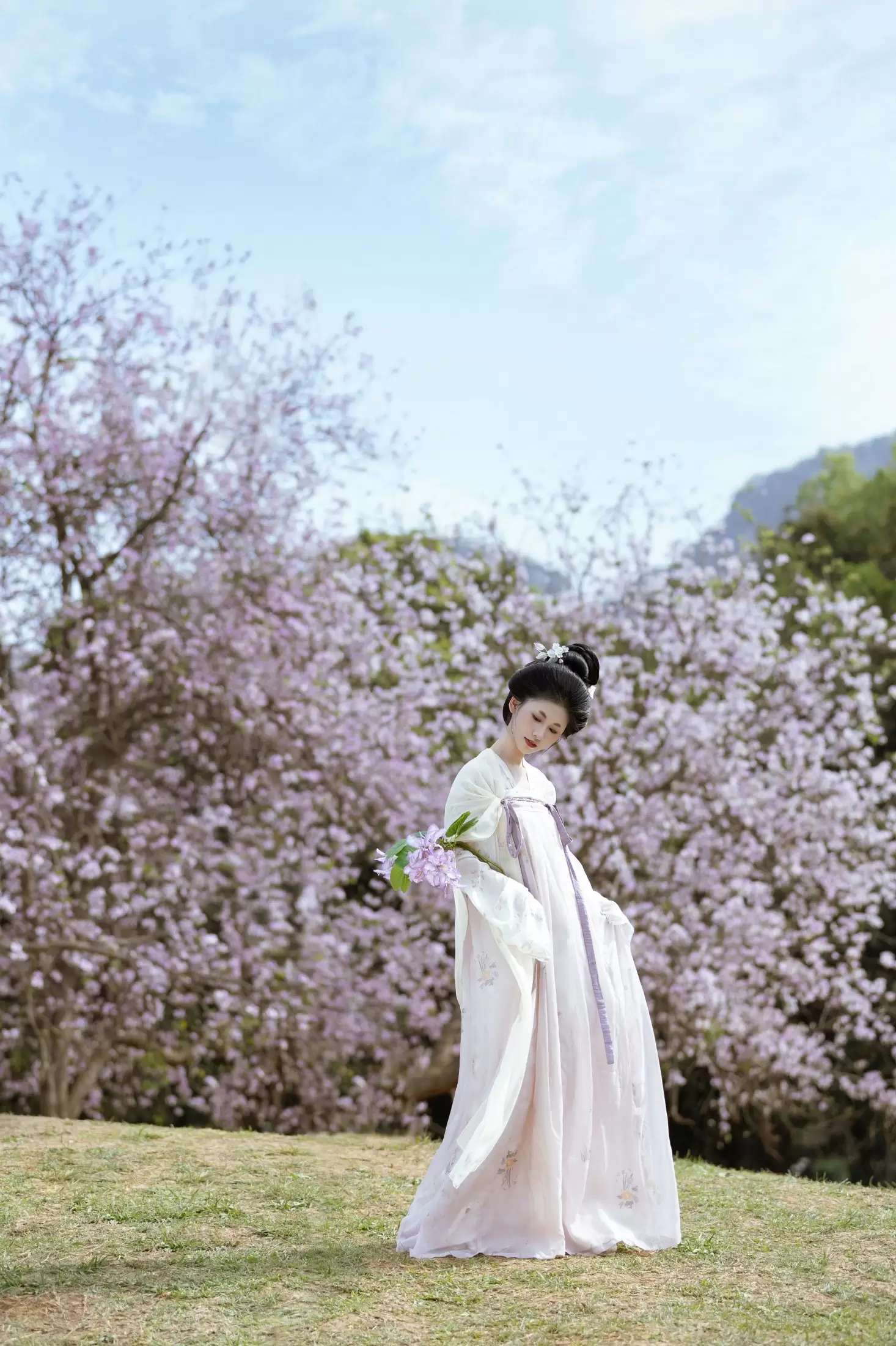 小y今天也很开心 – 《咏紫荆》[19P] - 秀人网免费无水印在线套图写真