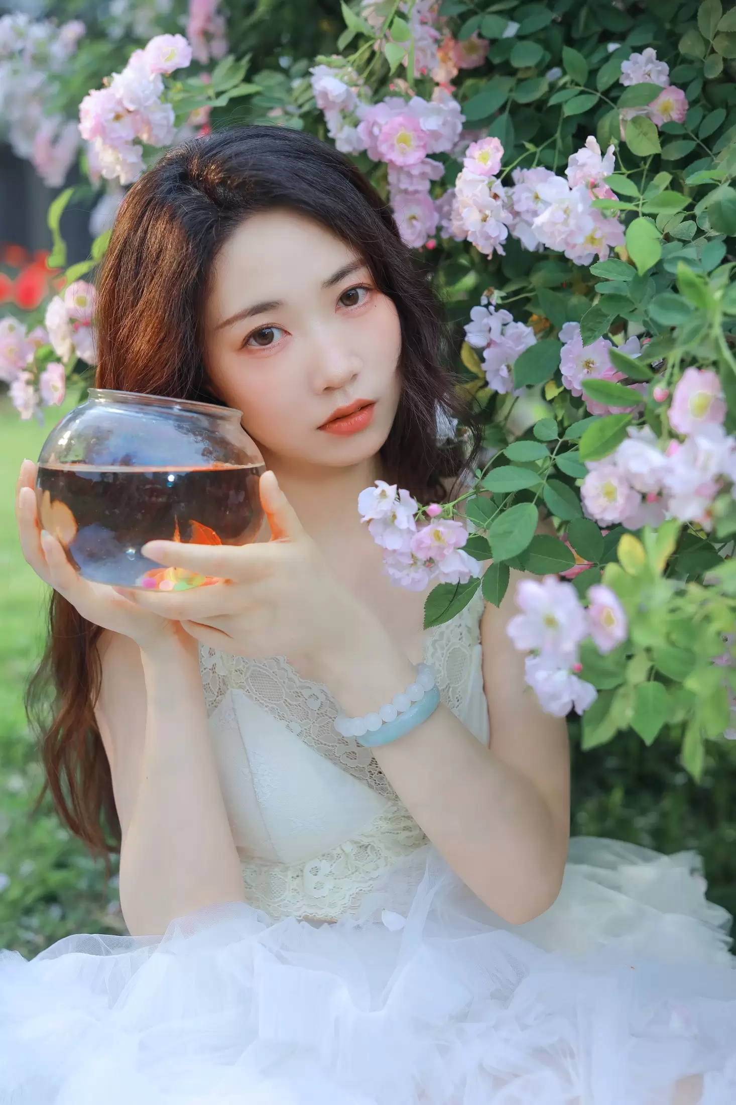 化妆师-甜 – 《少女花事》[25P] - 秀人网免费无水印在线套图写真