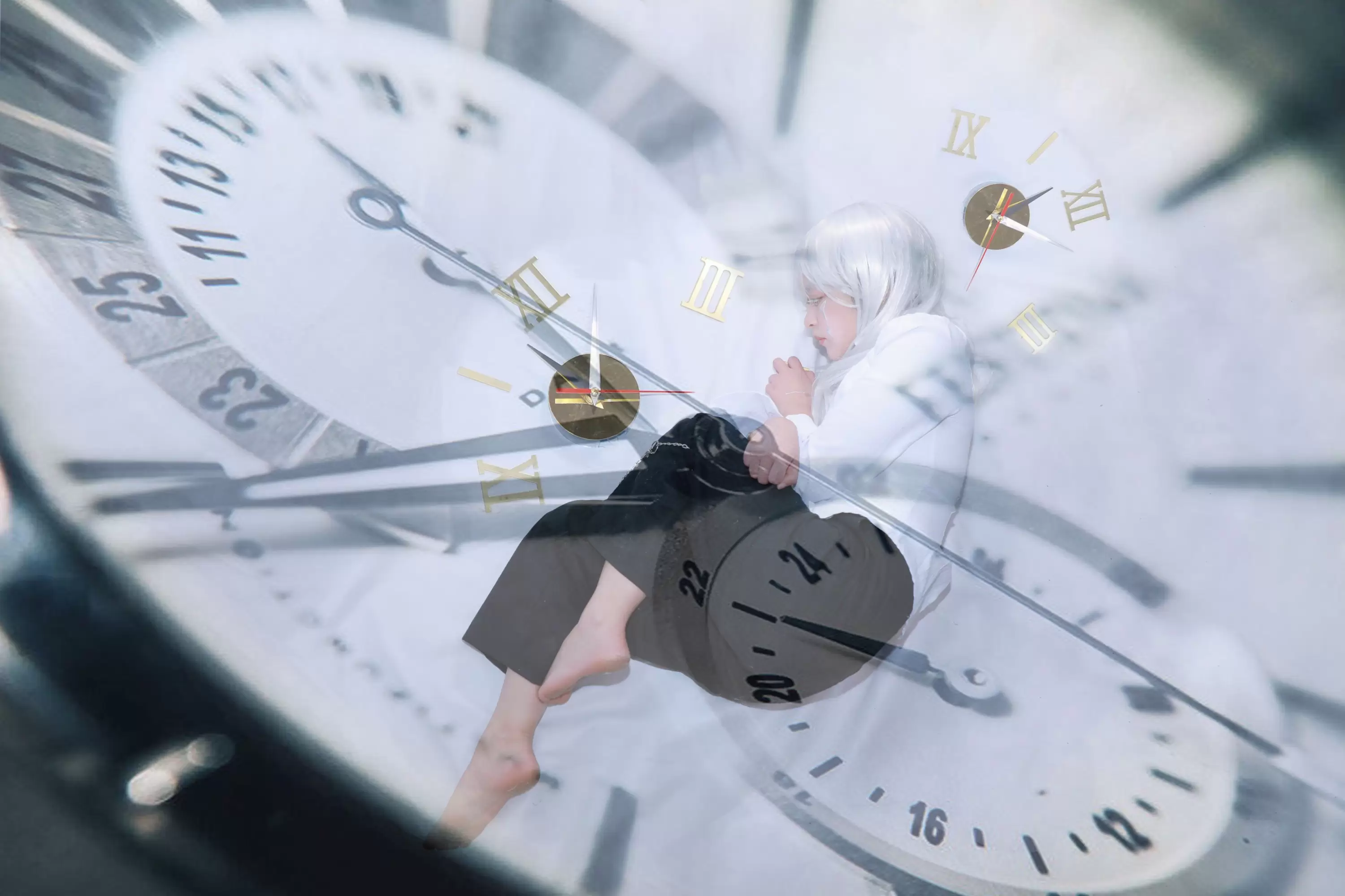 蒲雨 – 《滴答》[17P] - 秀人网免费无水印在线套图写真