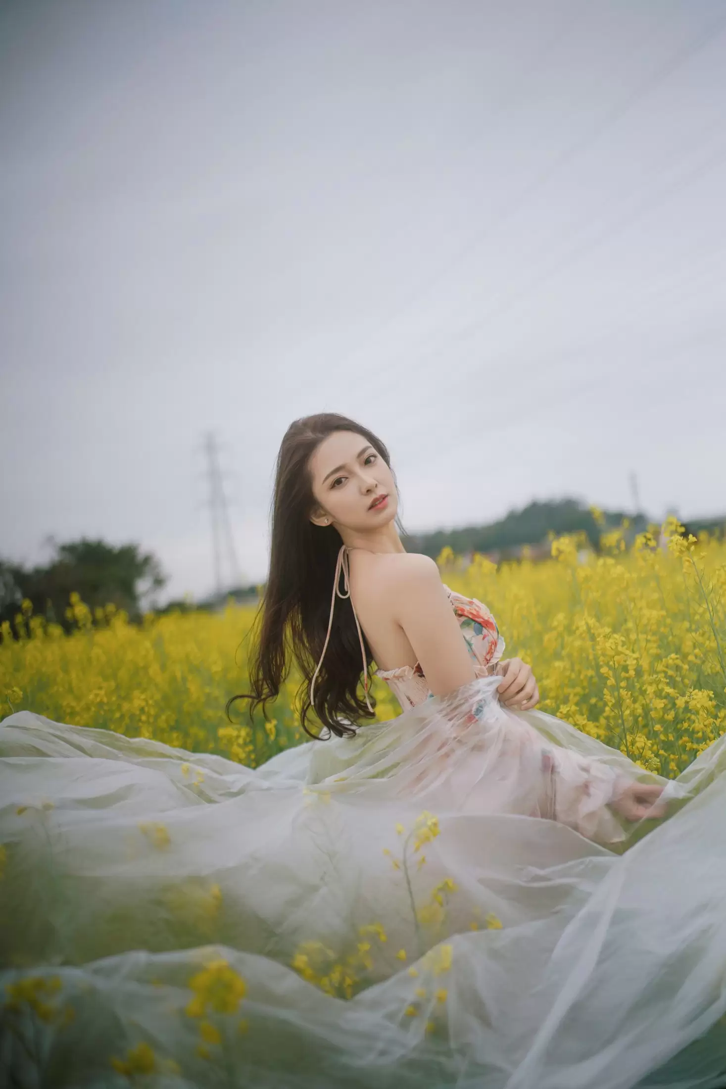 颖儿YY – 《花田仙子》[49P] - 秀人网免费无水印在线套图写真