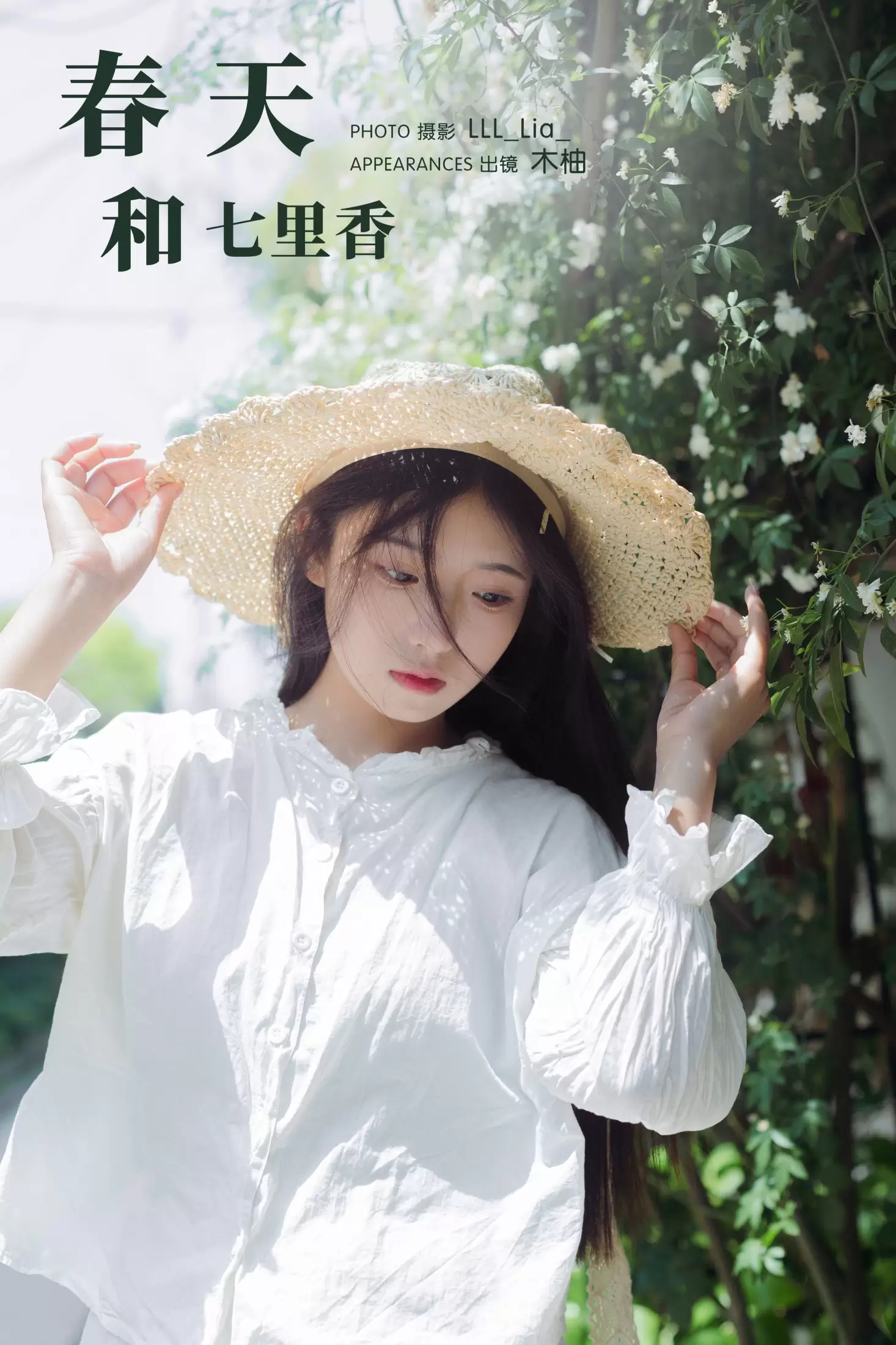 木柚柚 – 《春天和七里香》[25P] - 秀人网免费无水印在线套图写真