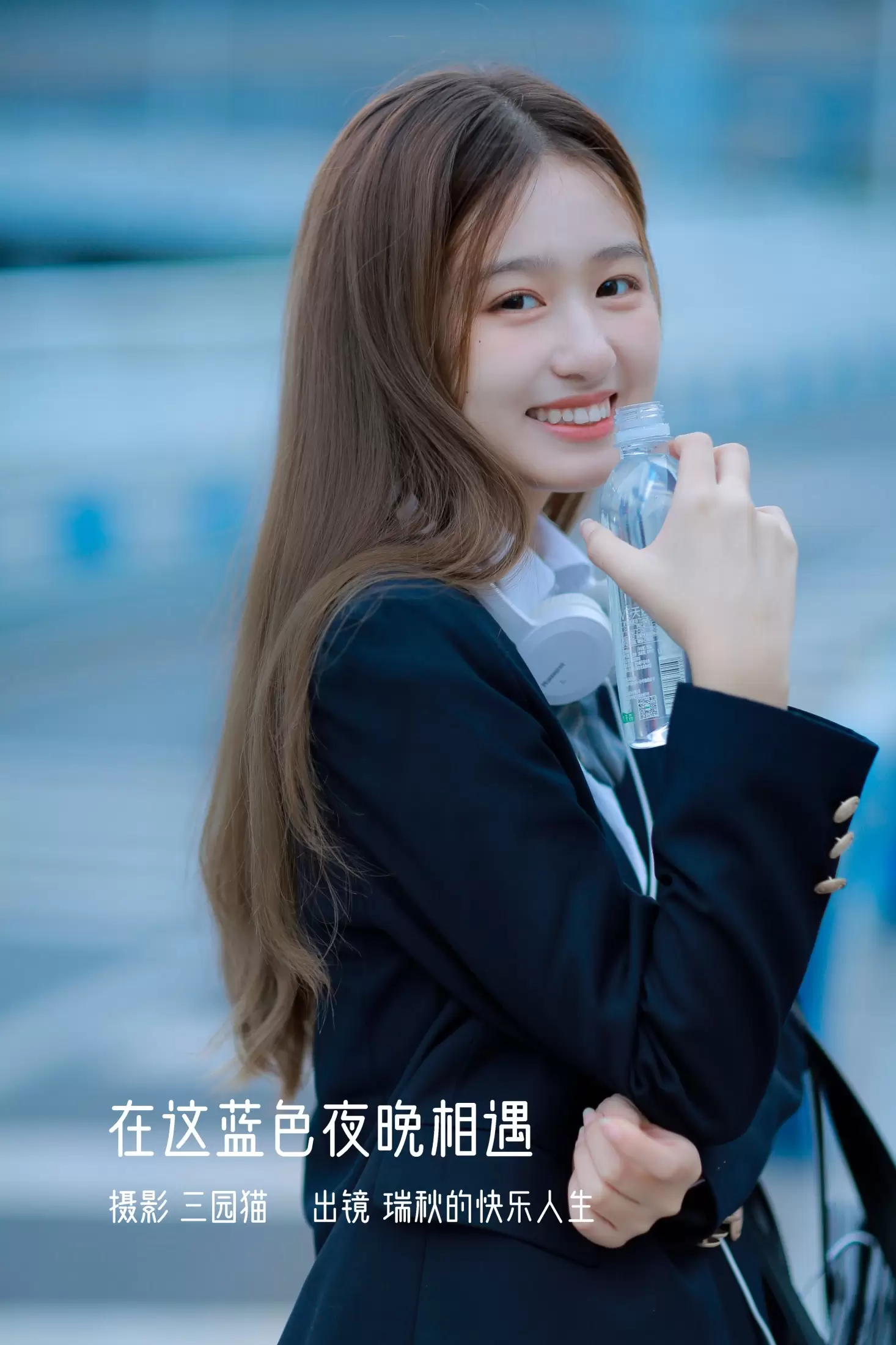 瑞秋的快乐人生 – 《在蓝色夜晚相遇》[22P] - 秀人网免费无水印在线套图写真