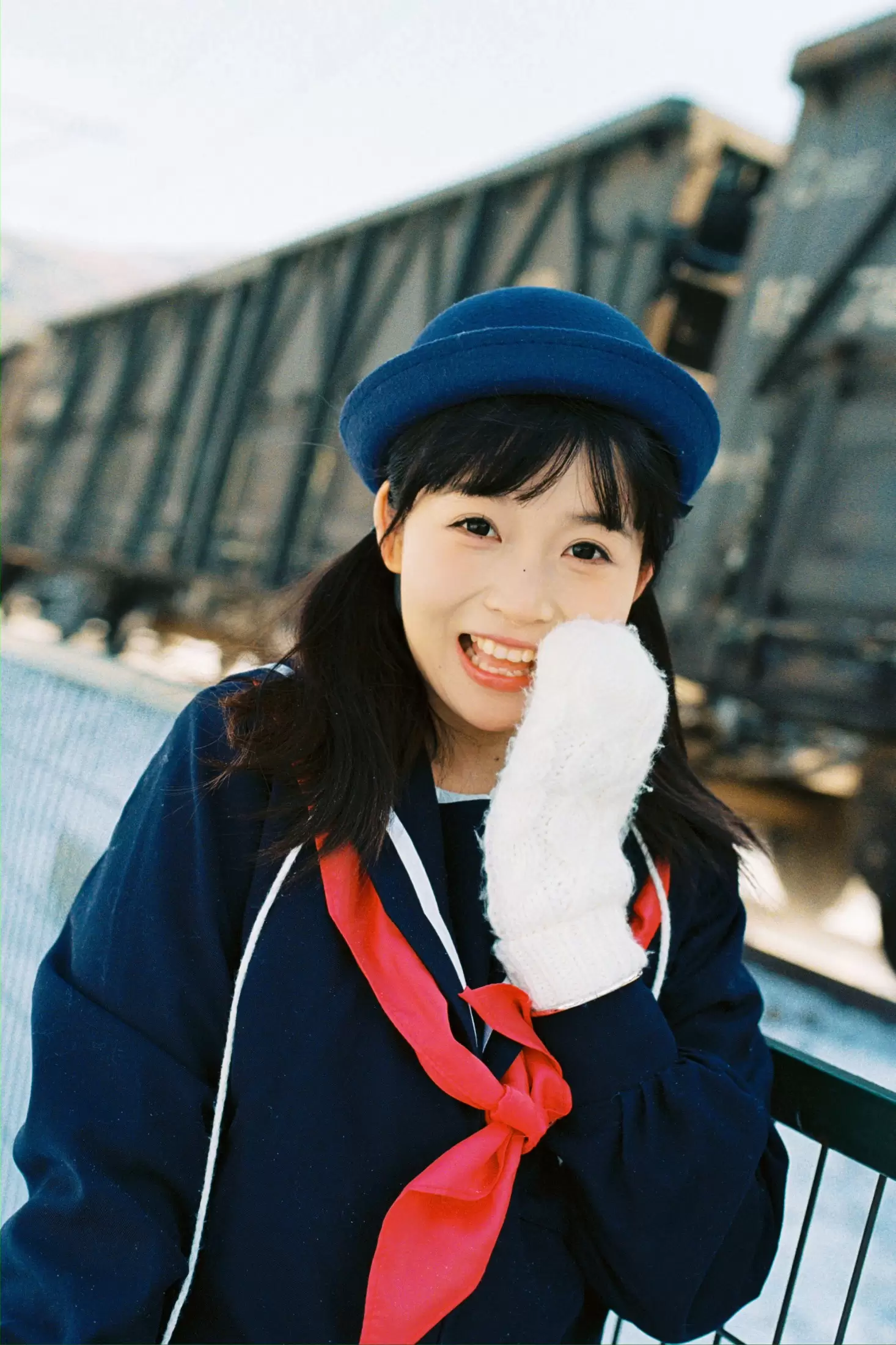 呼叫呼呼 – 《雪地里的jk》[29P] - 秀人网免费无水印在线套图写真