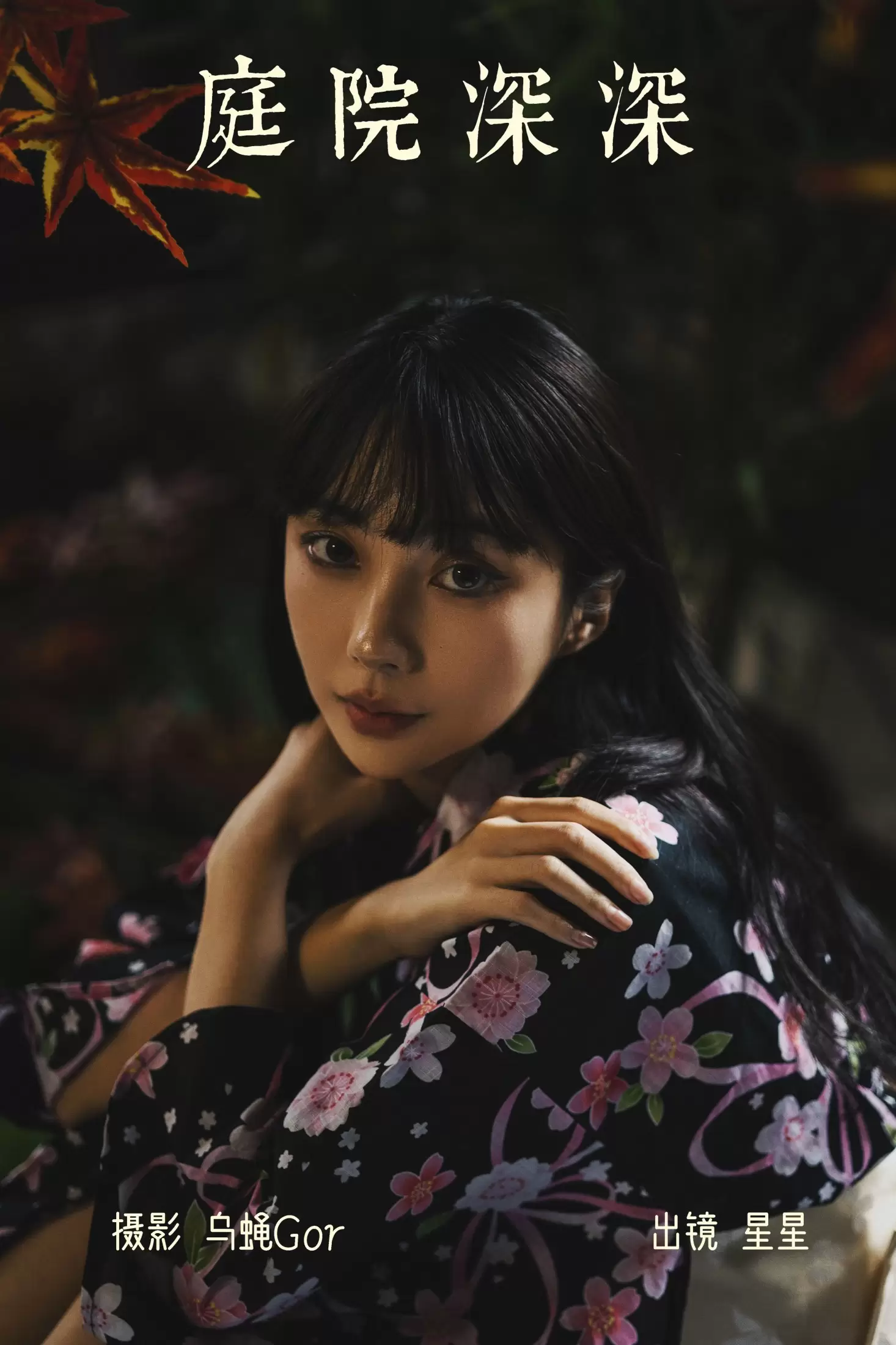 星星 – 《庭院深深》[45P] - 秀人网免费无水印在线套图写真