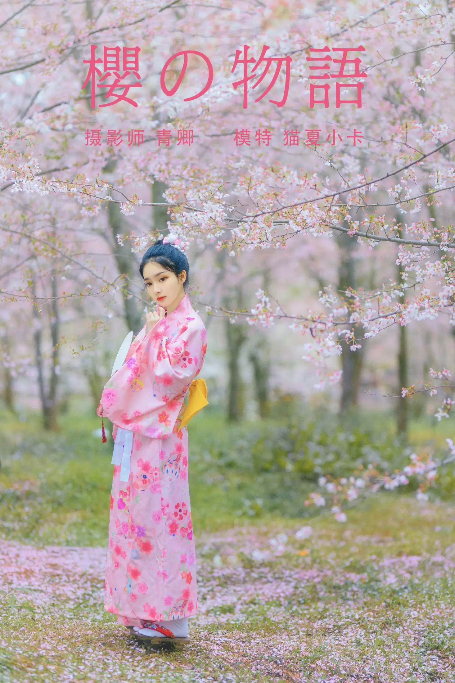 猫夏小卡 – 《樱の物语》[33P] - 秀人网免费无水印在线套图写真