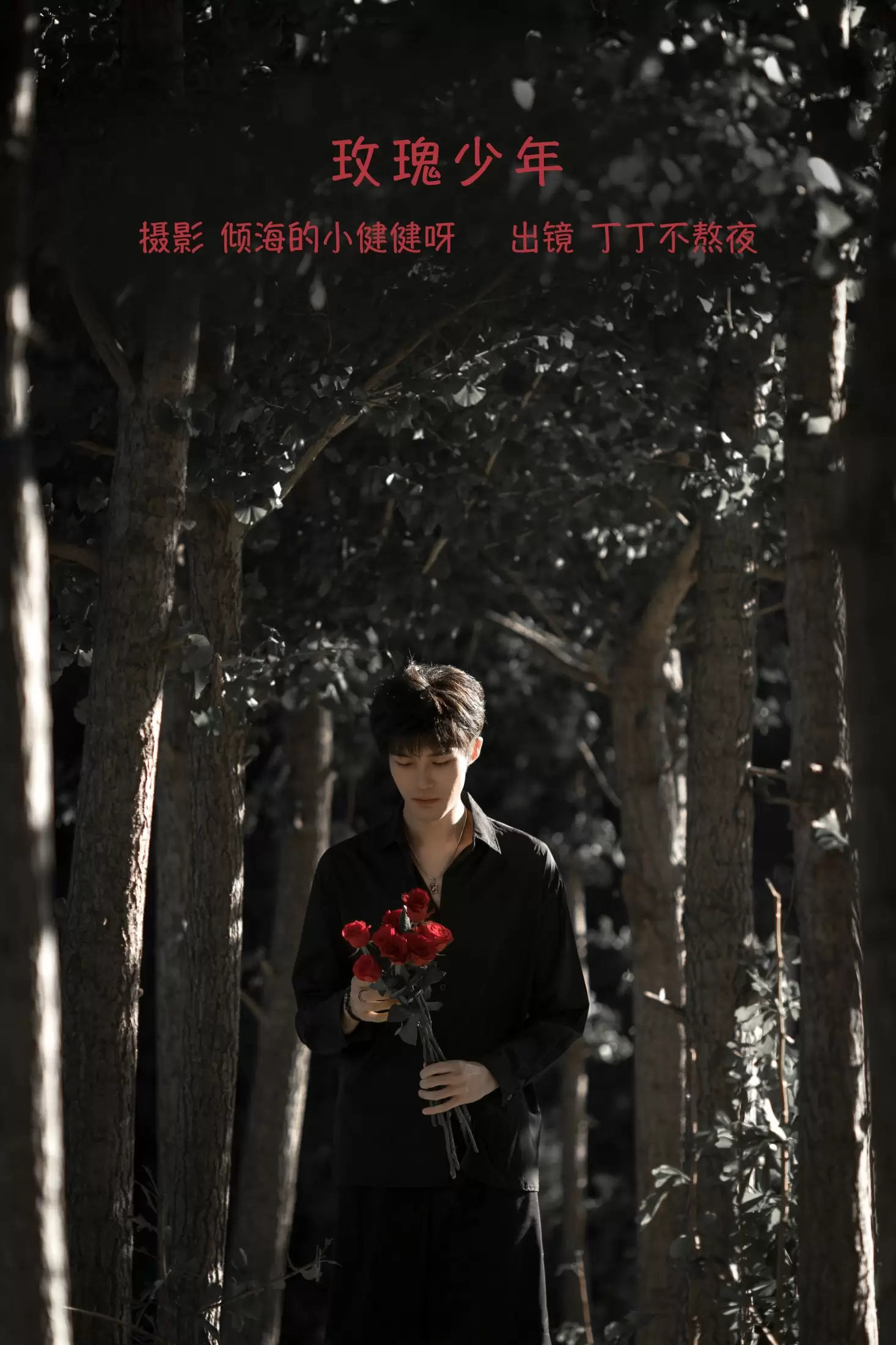 丁丁不刷牙 – 《玫瑰少年》[25P] - 秀人网免费无水印在线套图写真