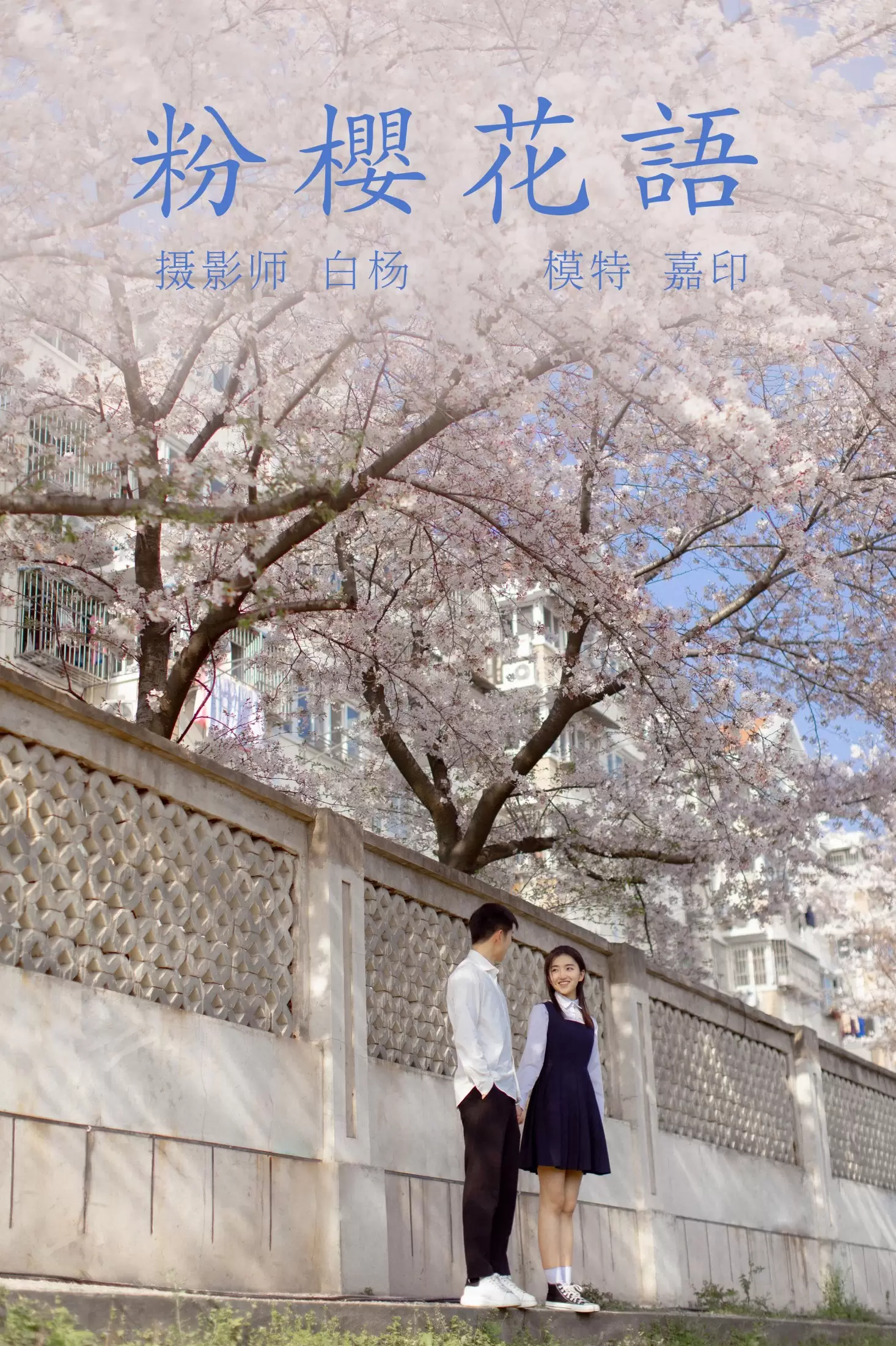 模特合集 – 《粉樱花语》[28P] - 秀人网免费无水印在线套图写真