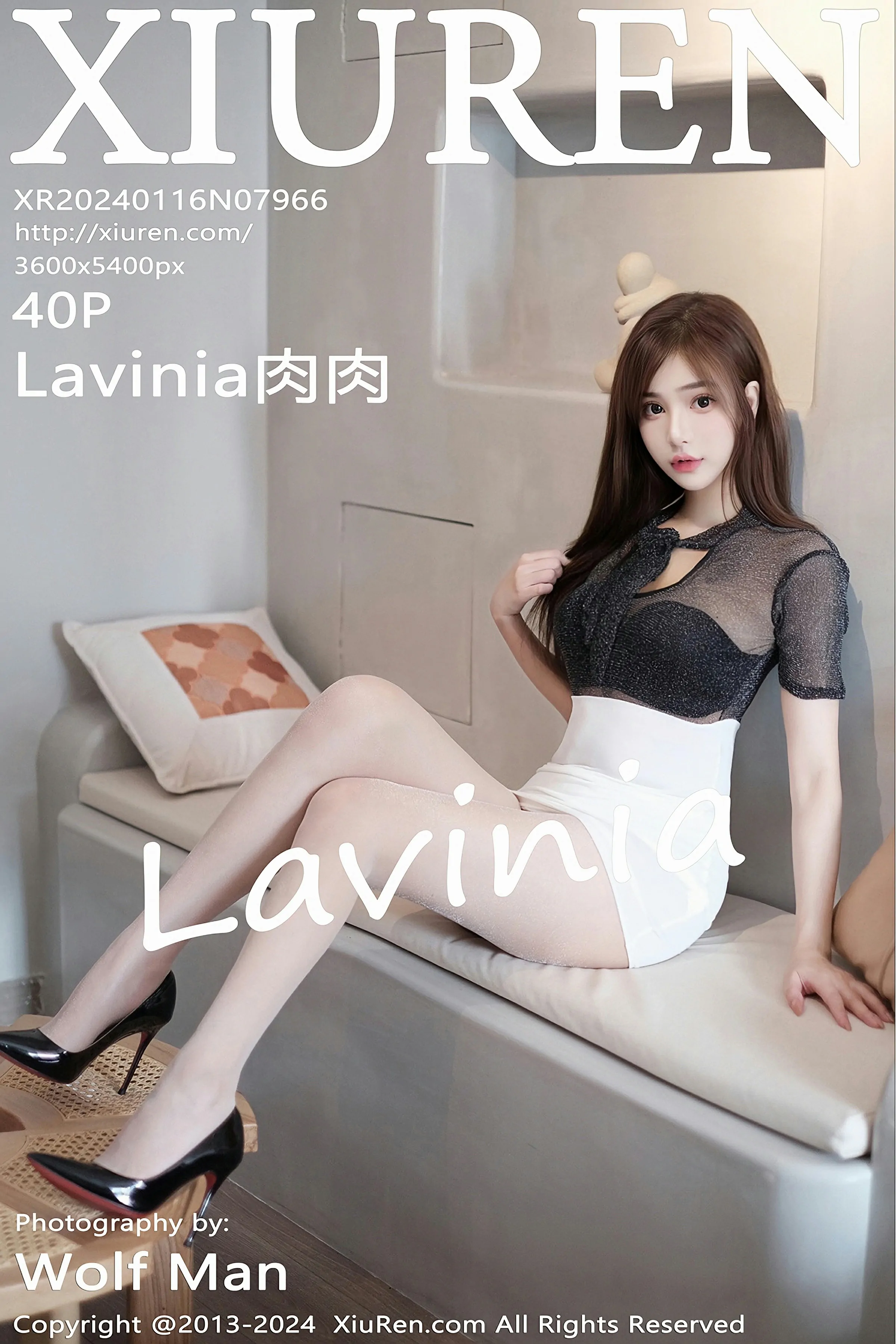 XiuRen 秀人 No.7966 Lavinia肉肉 [40P] - 秀人网免费无水印在线套图写真