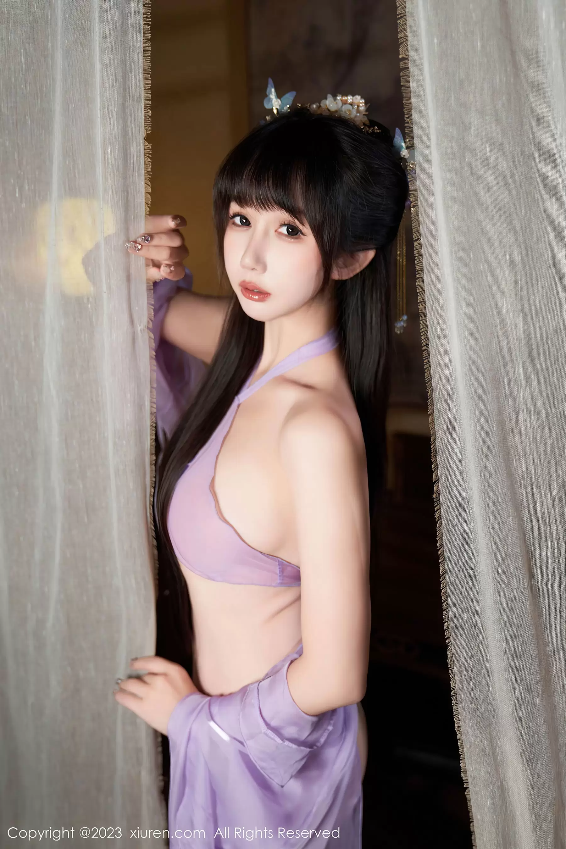 XiuRen 秀人 No.7442 波巧酱 古装美腿 - 秀人网免费无水印在线套图写真