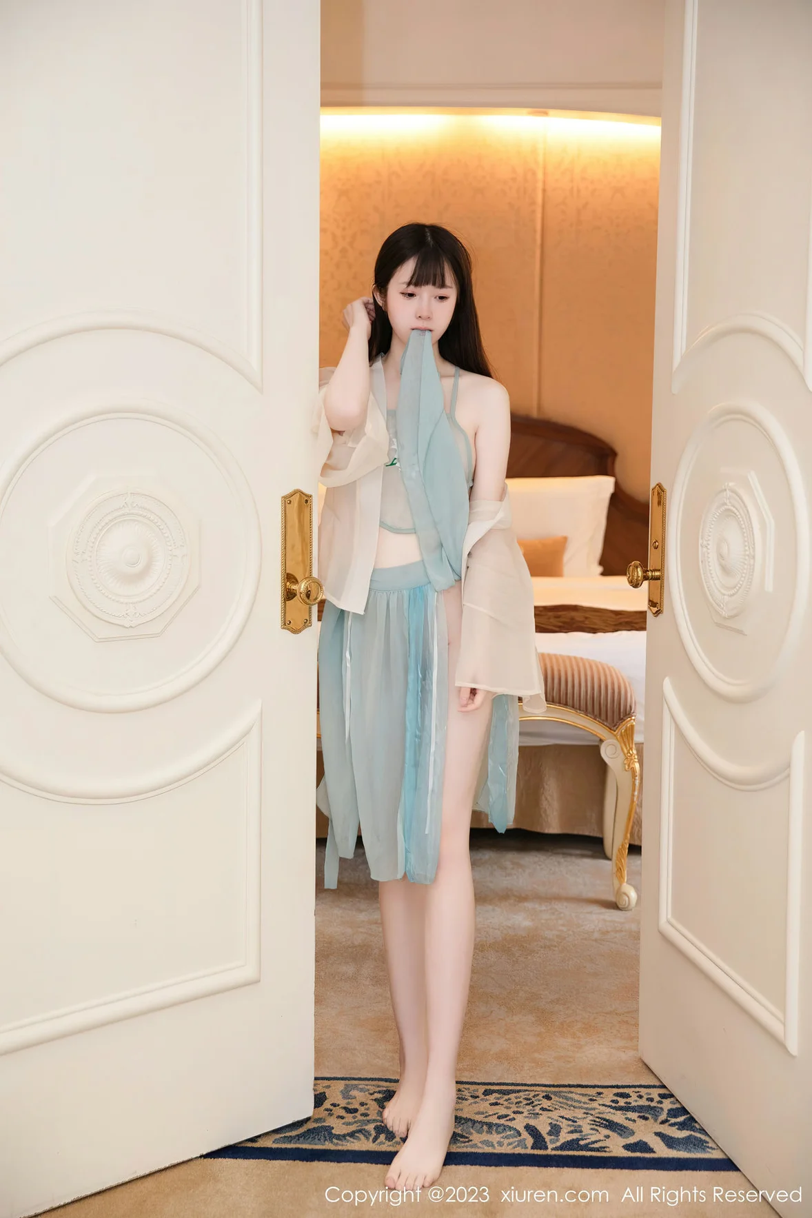 XiuRen 秀人 No.7321 林悠悠 肚兜古装清纯甜美 [87P] - 秀人网免费无水印在线套图写真