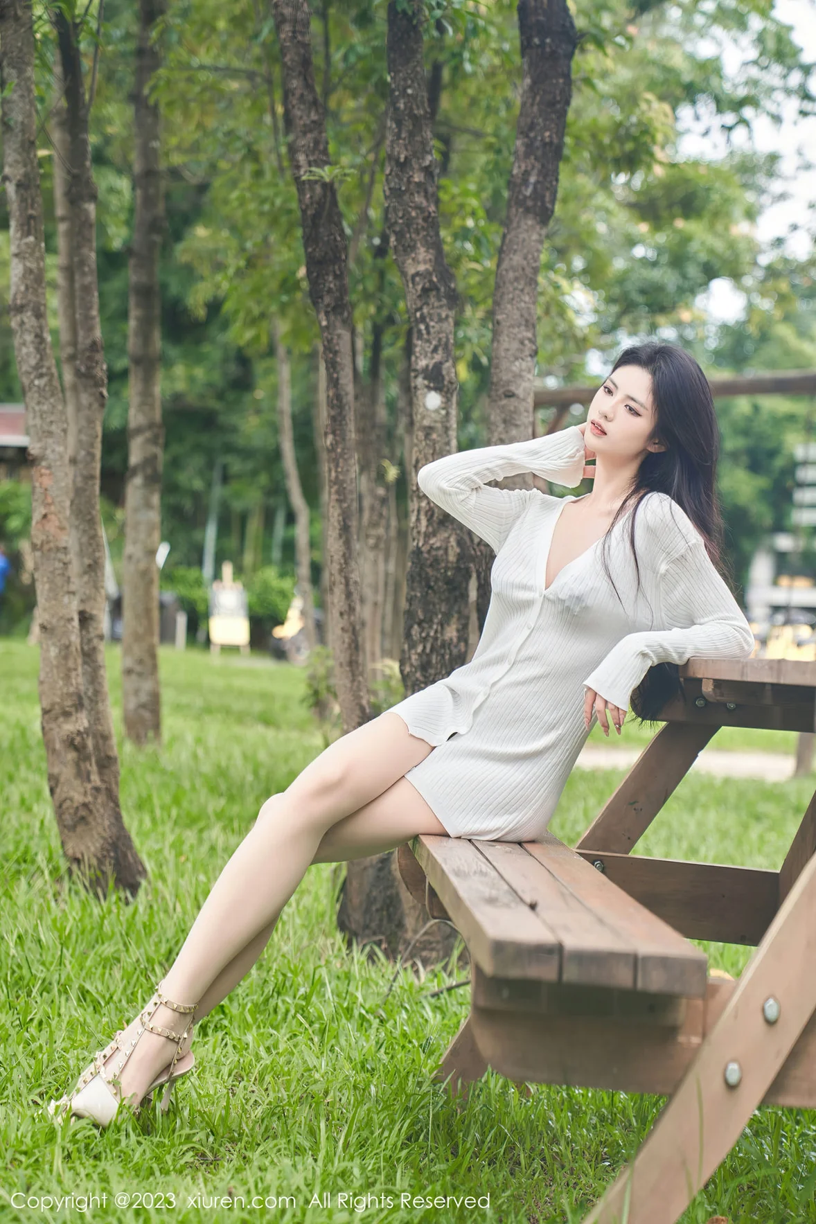 XiuRen 秀人 No.7162 浅浅Danny 户外拍摄性感写真 [91P] - 秀人网免费无水印在线套图写真