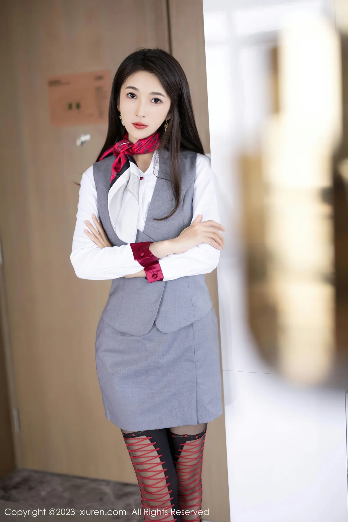 XiuRen 秀人 No.6967 林乐一 轻透连体衣性感写真 [88P] - 秀人网免费无水印在线套图写真