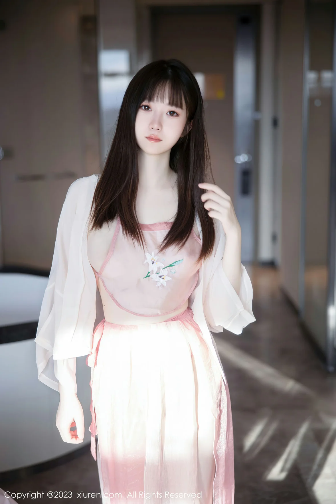 XiuRen 秀人 No.6926 林悠悠 首套写真粉色古装 [78P] - 秀人网免费无水印在线套图写真