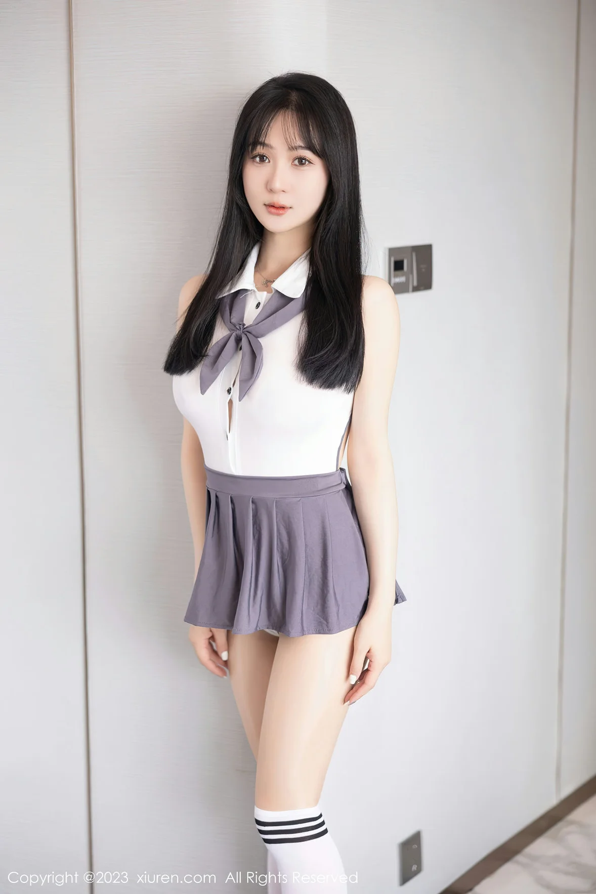 XiuRen 秀人 No.6818 柚琪Rich 轻透高开叉性感写真 [99P] - 秀人网免费无水印在线套图写真