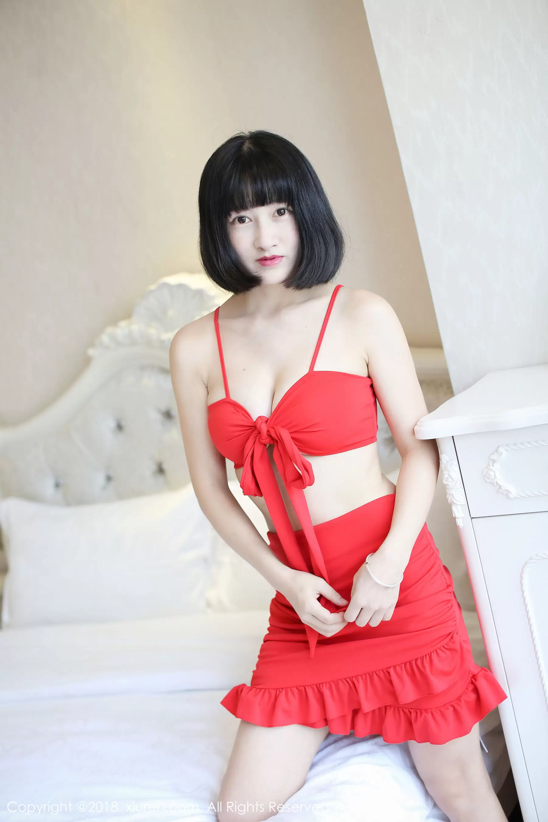 模特@小探戈《玉体浑如雪》 XiuRen 秀人网 No.1001 - 秀人网免费无水印在线套图写真