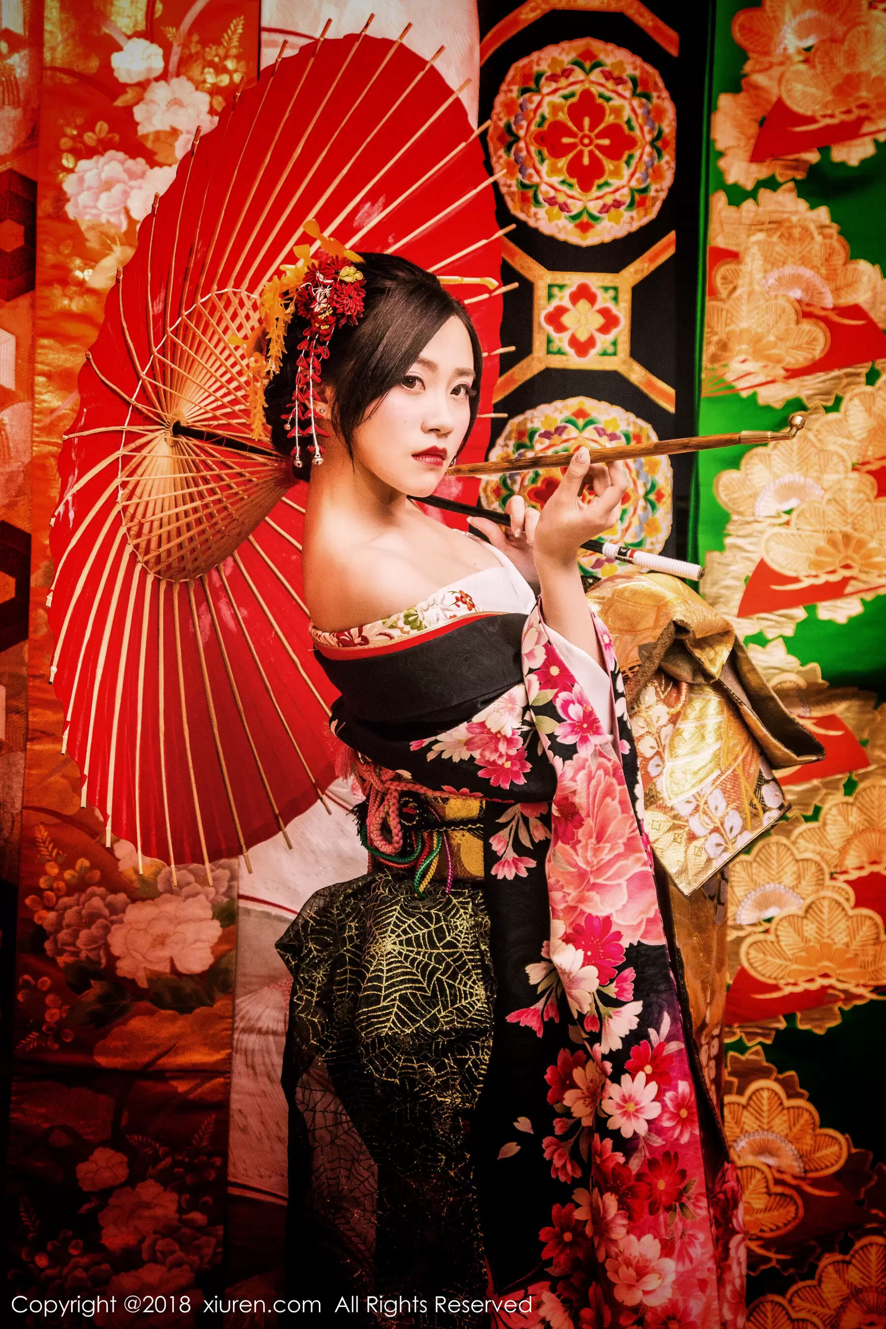 许诺Sabrina《花魁》 秀人 No.930 - 秀人网免费无水印在线套图写真