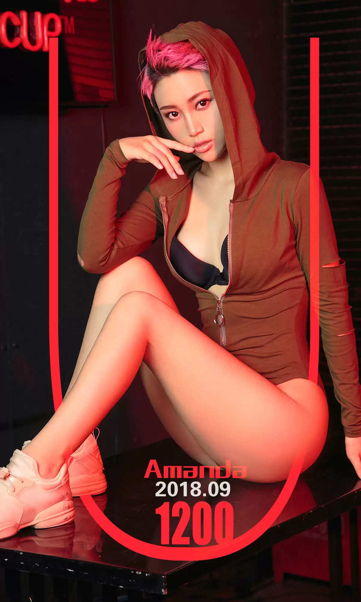 UGirls 爱尤物 No.1200 Amanda 酷爽辣妹 [35P] - 秀人网免费无水印在线套图写真