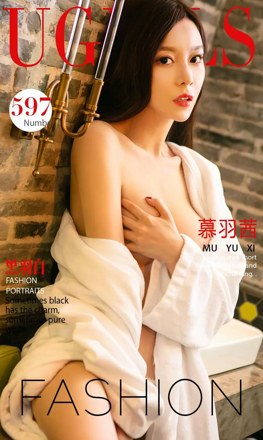 慕羽茜《黑羽白》 尤果圈 No.597 [40P] - 秀人网免费无水印在线套图写真