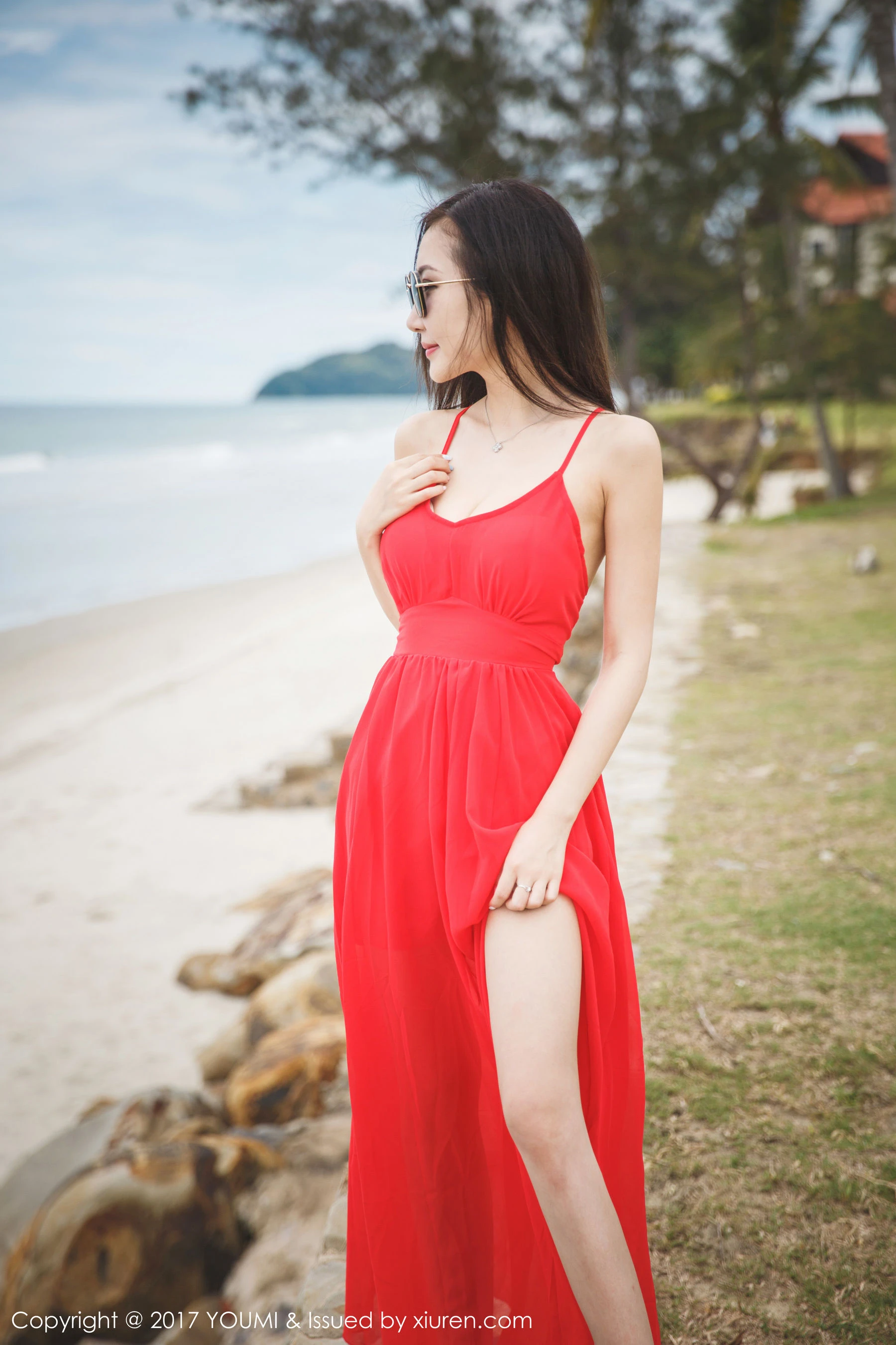 Yumi-尤美《沙巴旅拍第1套》 尤蜜荟YouMi Vol.028 - 秀人网免费无水印在线套图写真