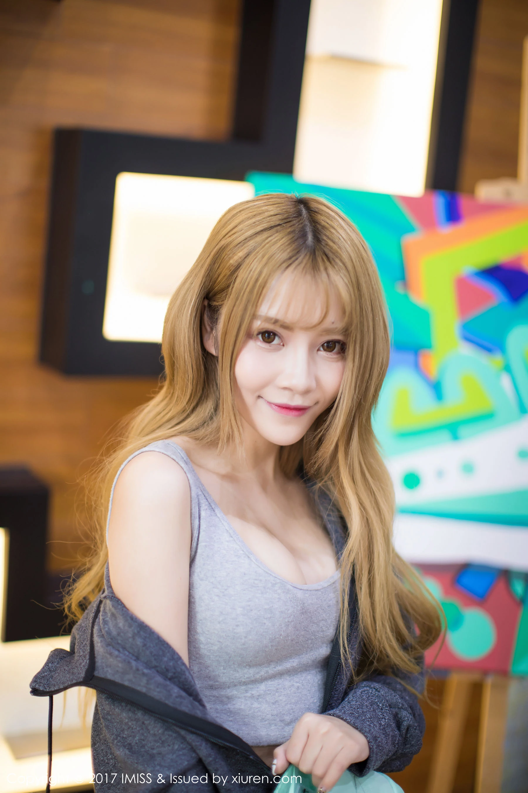 模特夏正正首套 爱蜜社 VOL.172 - 秀人网免费无水印在线套图写真