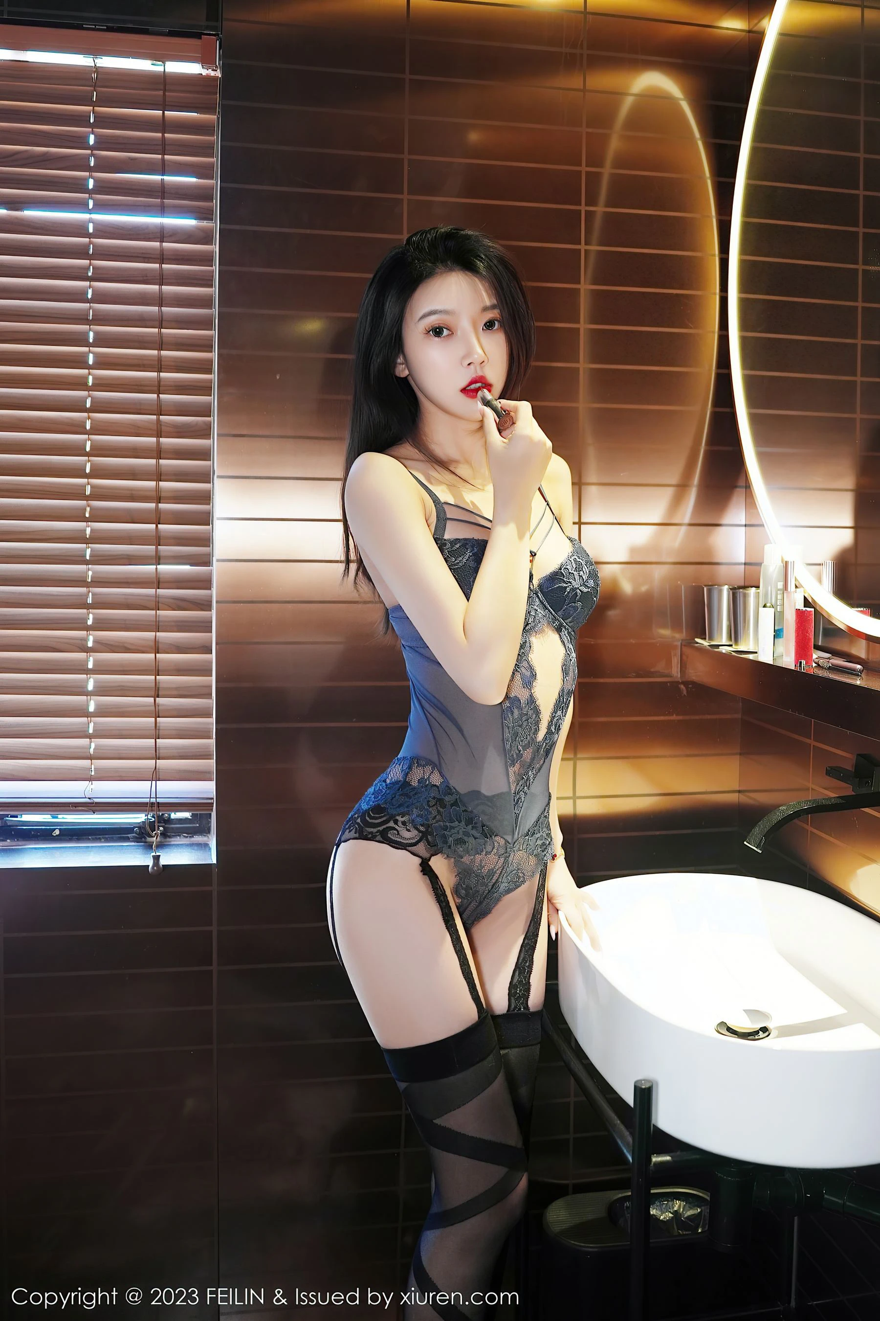 嗲囡囡 VOL.461 冯木木LRIS - 秀人网免费无水印在线套图写真