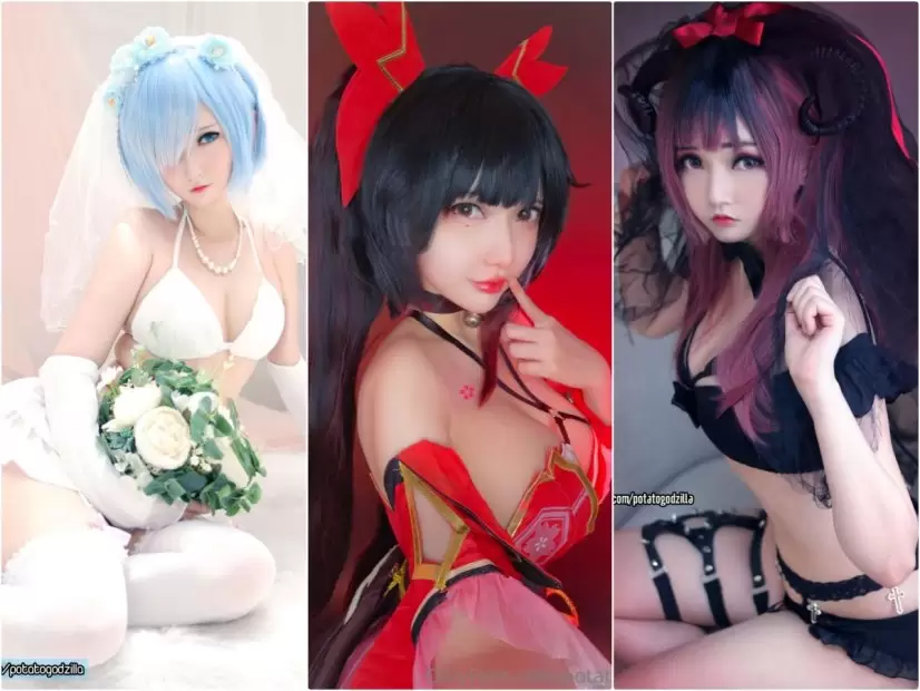 Potato Godzilla 最新写真合集 185套