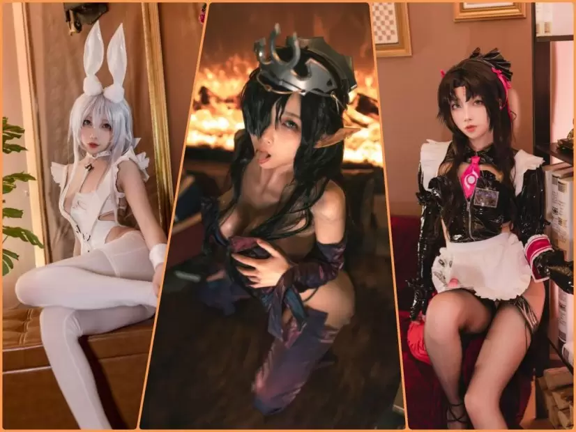 杏仁曲奇 – 美女COS写真全套 13套