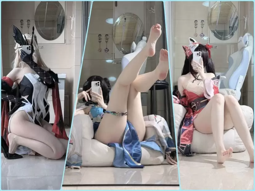 不可爱羚 – COS写真图集全套 4套