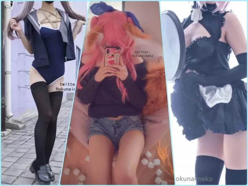 [Hokunaimeko] 推特网红写真合集 42套