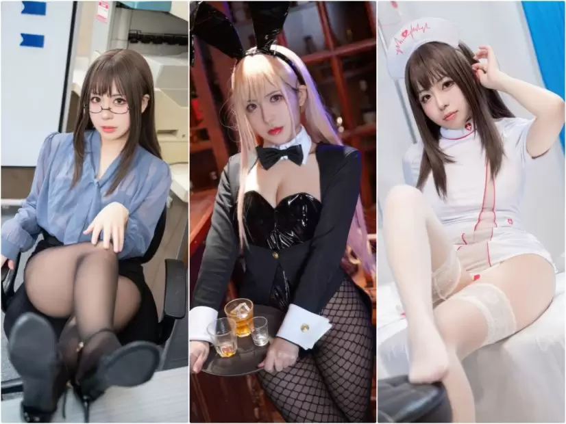 虎森森 最新Cos写真合集 47套