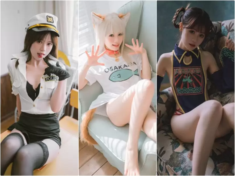 千反田鹿子 最新完整写真合集 9套