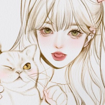 微信头像手绘女生动漫头像，想要拥有从未拥有过的头像