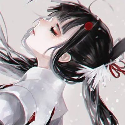 神仙动漫女头动漫头像,留在回忆里和你在一起