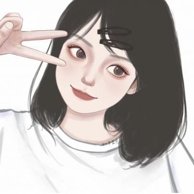 qq头像动漫女生，一个眼神就能挽留的人