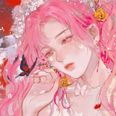 心仪女孩 优质动漫女头温柔干净，她与温柔共存