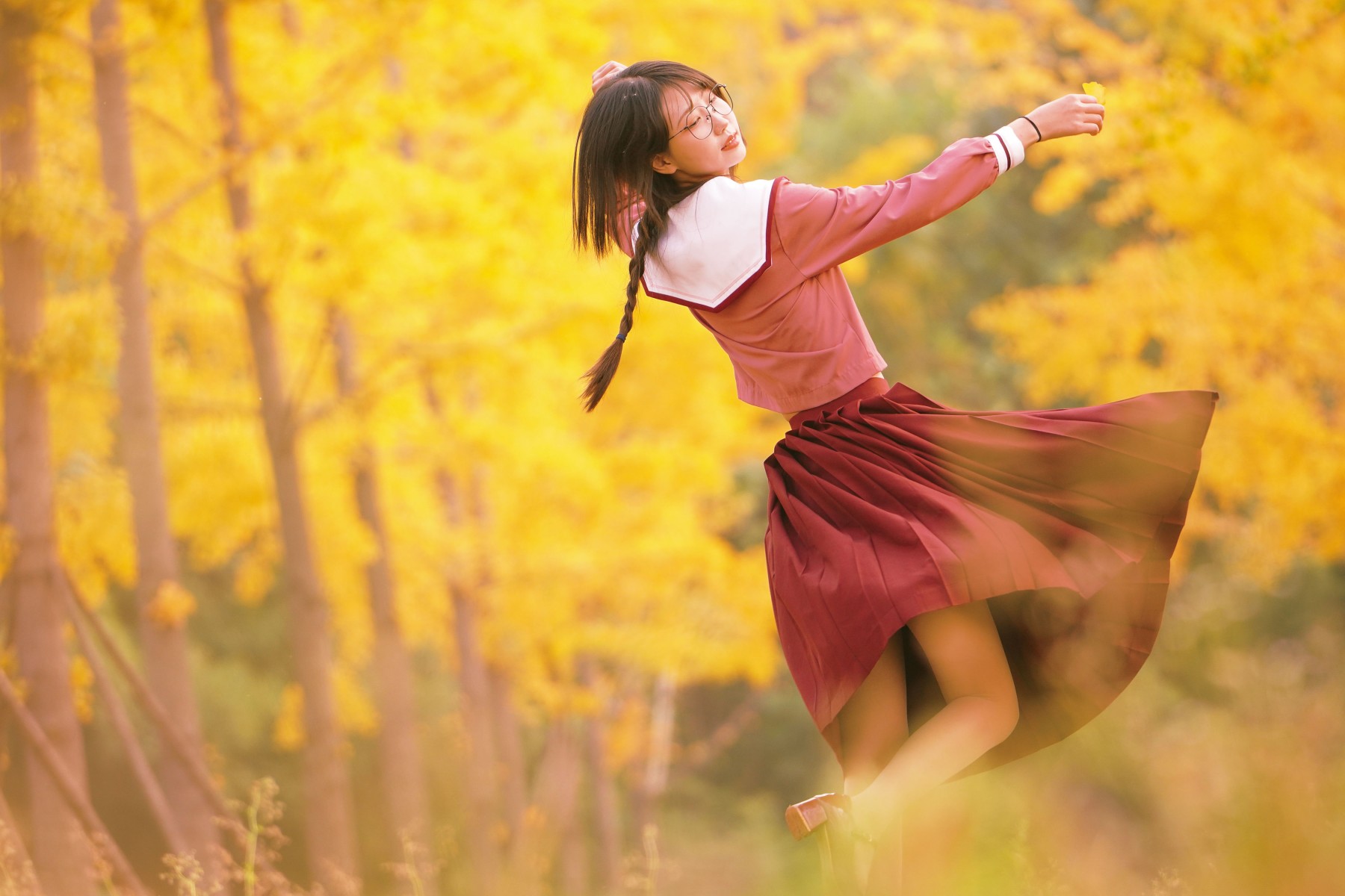 尸菌菌qwq – 《和你一起的秋天》[35P] - 秀人网免费无水印在线套图写真